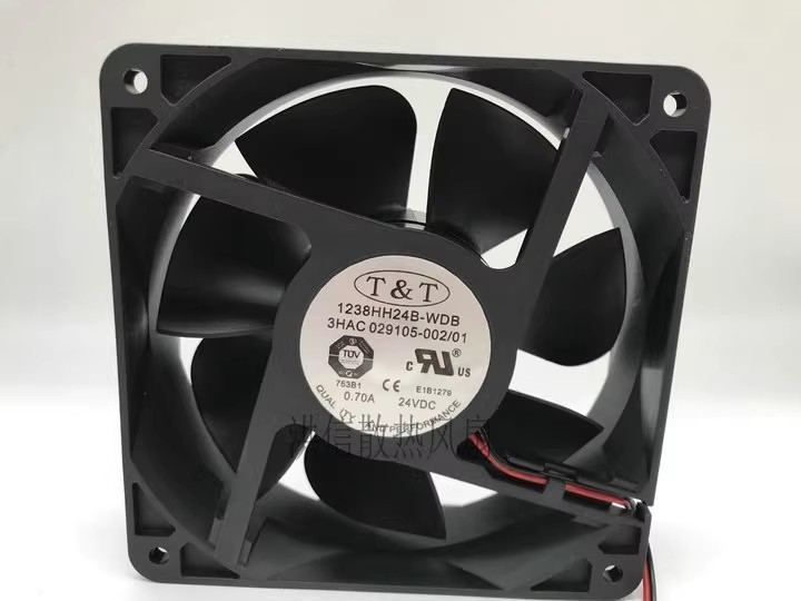 T&T 1238HH24B-WDB 3HAC029105-002/01 DC24V 0.70A ABB Robot Cooling Fan