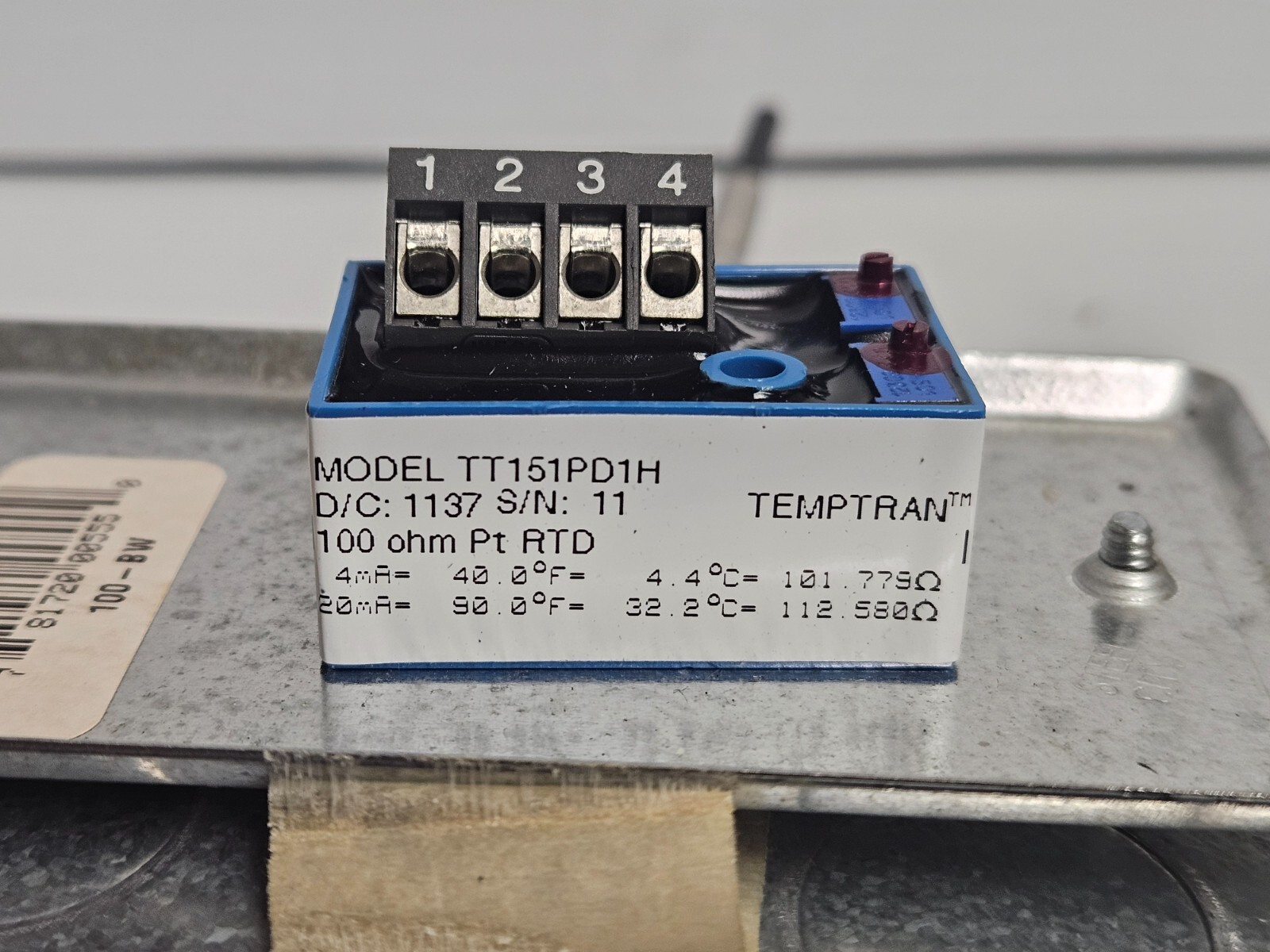 NEW MINCO TEMPERATURE SENSOR AS204803PDY6T111H2 TT151PD1H 100-BW