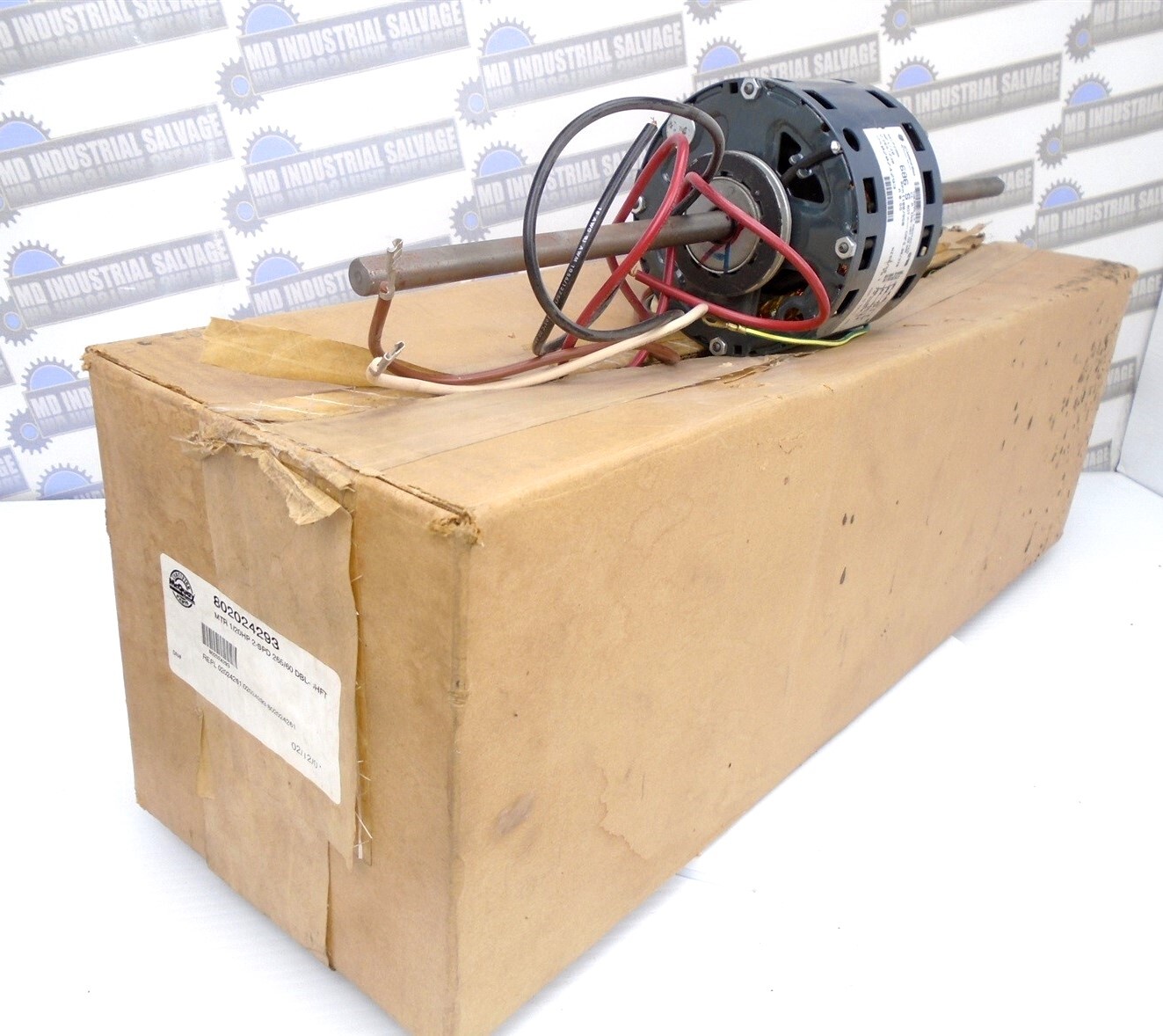 OEM McQuay – 802024293 KCP29BK686S – DBL SHAFT 1/20HP BLOWER MOTOR 230/265V -NEW