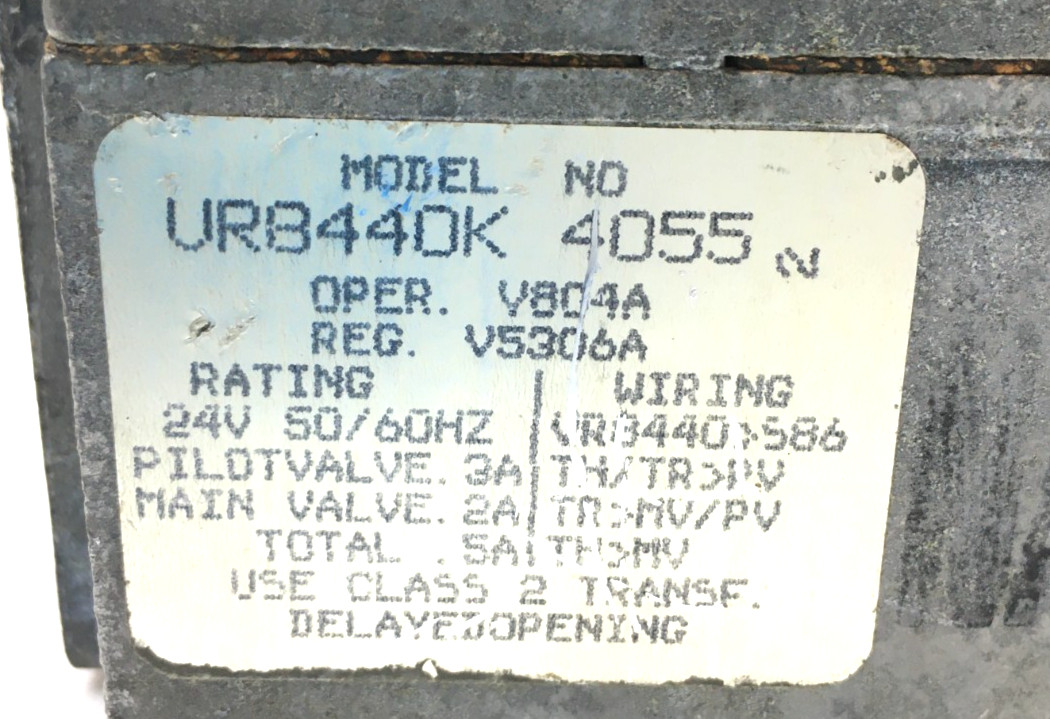 Honeywell VR8440K4055 24V Natural Gas Valve in 3/4″ out 3/4″ used #G418