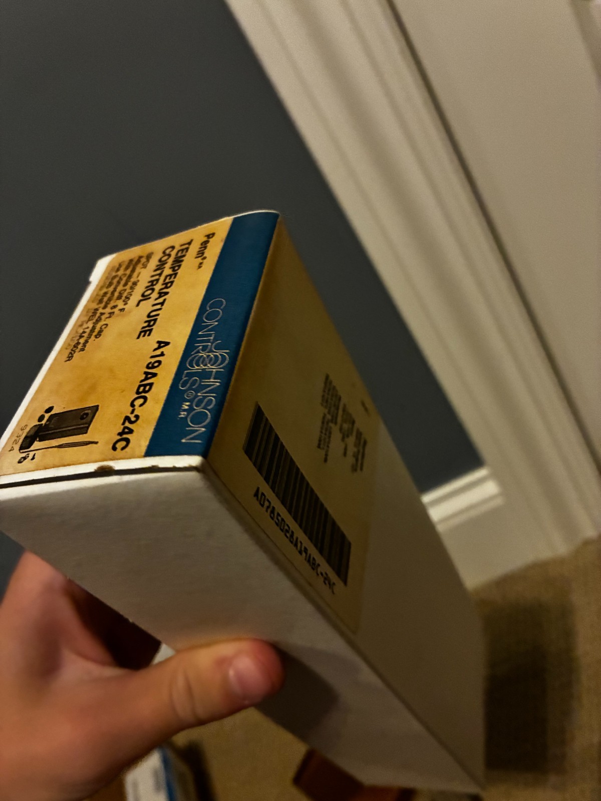 Johnson Controls Temperature Control HVAC A19ABC-24C