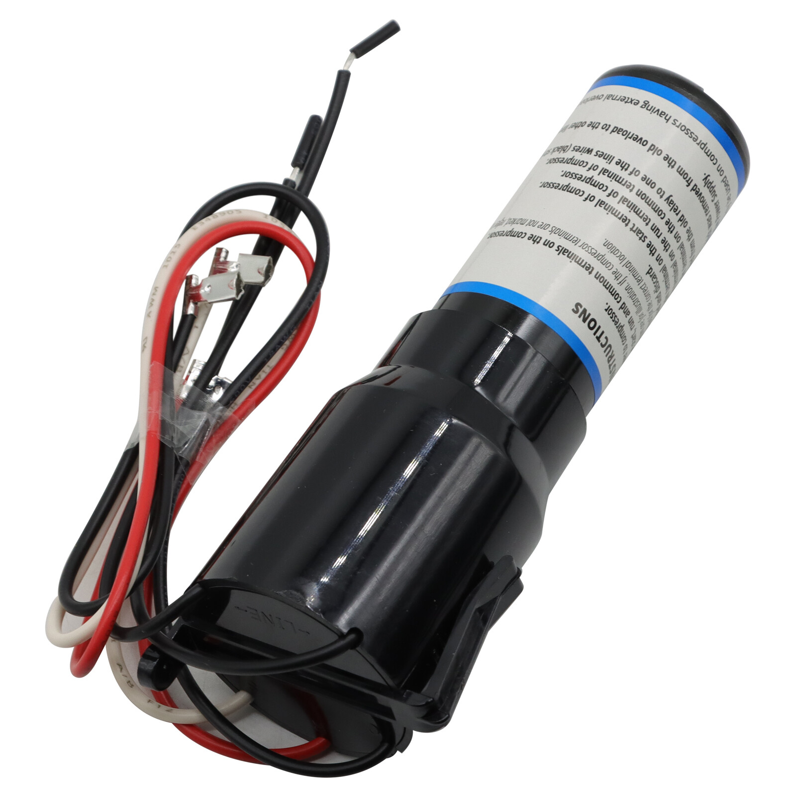 2Pcs RCO210 3 in 1 Relay Hard Start Capacitor Kits Refrigerator 1/2 HP 115VAC
