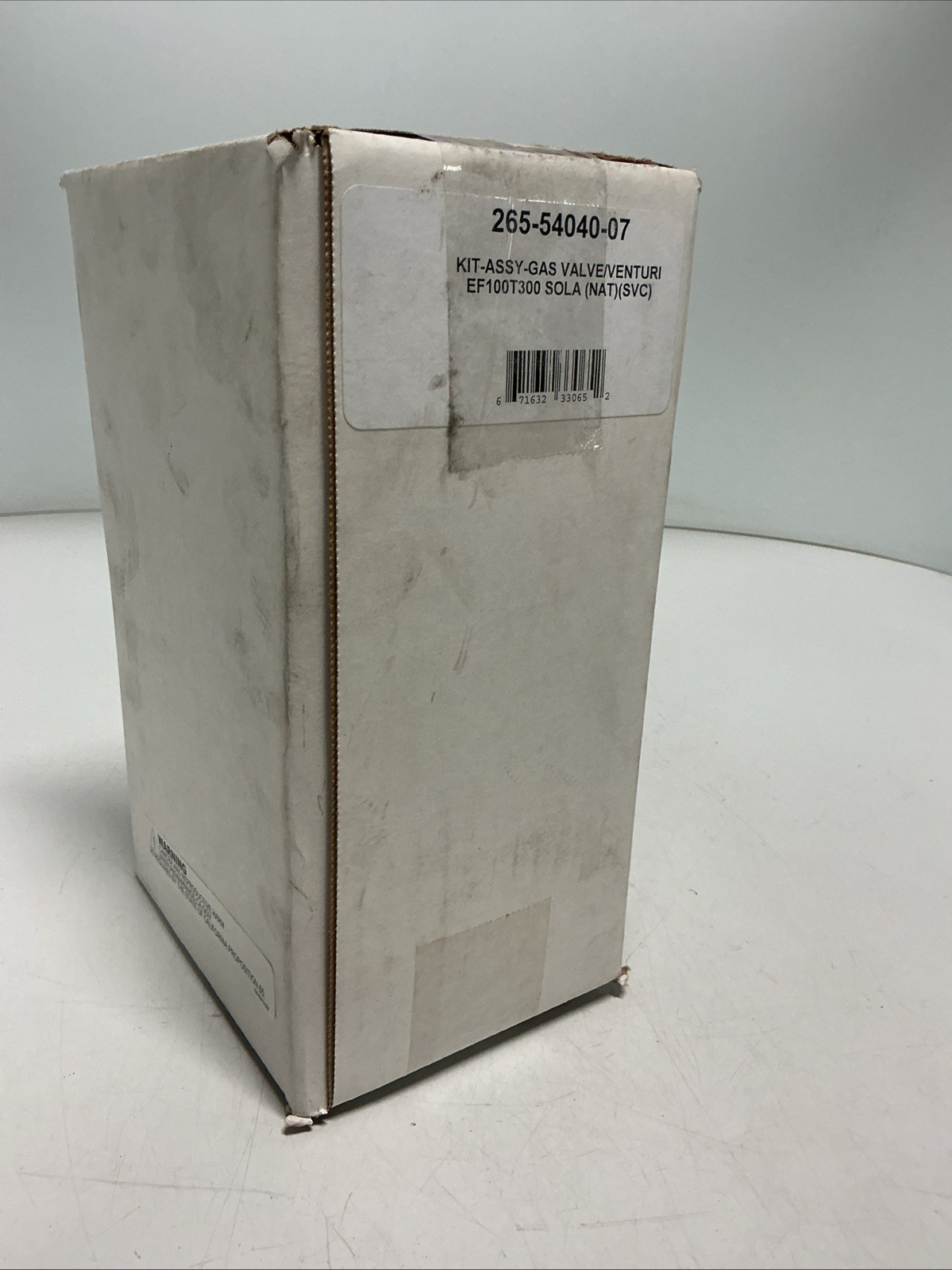 NEW, BRADFORD WHITE, 265-54040-07, GAS VALVE, NAT GAS, EF100T300. (8i-1)