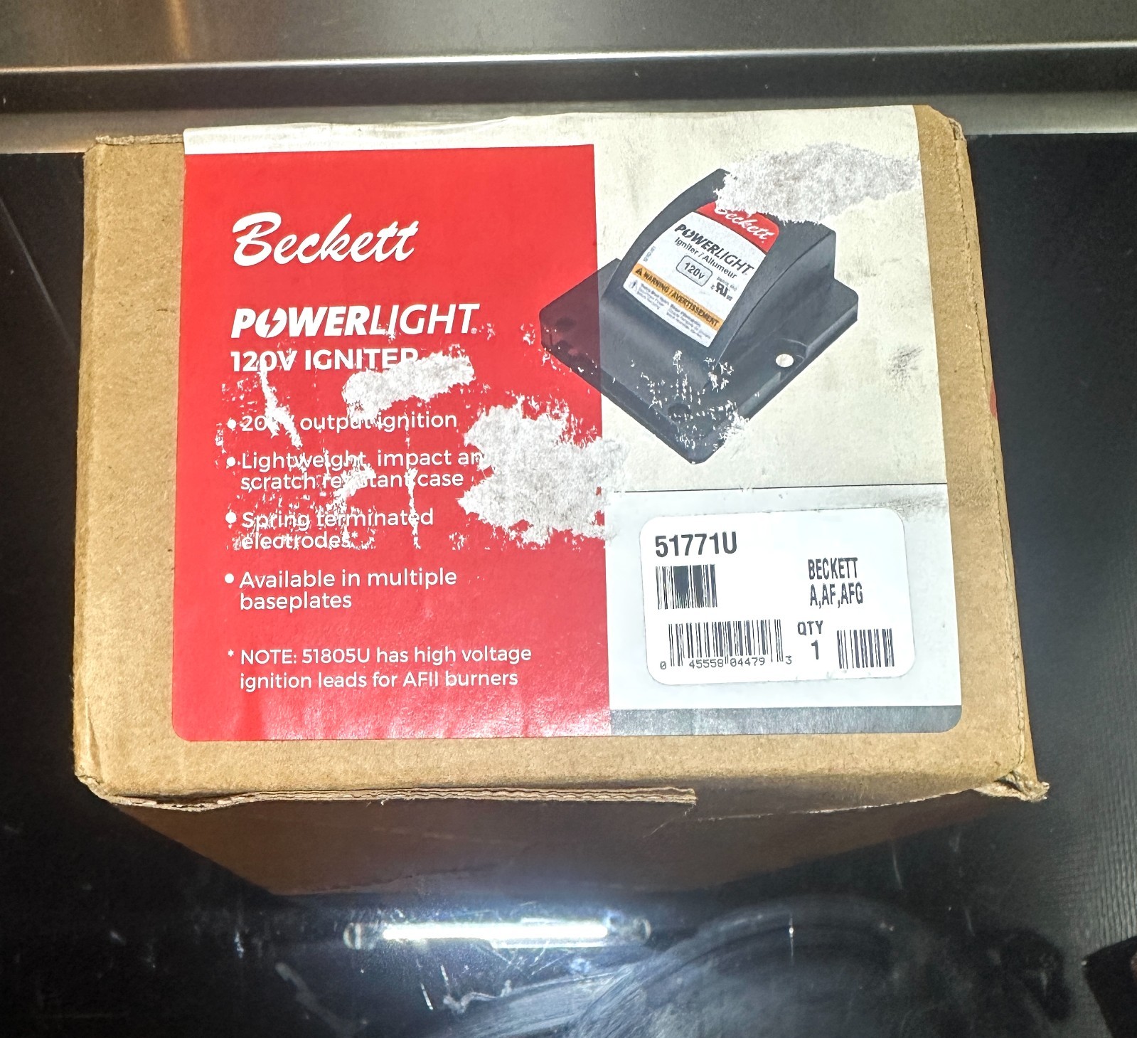 Beckett Electronic Oil Igniter for Furnace Burner Heater Part 51771u SEALED