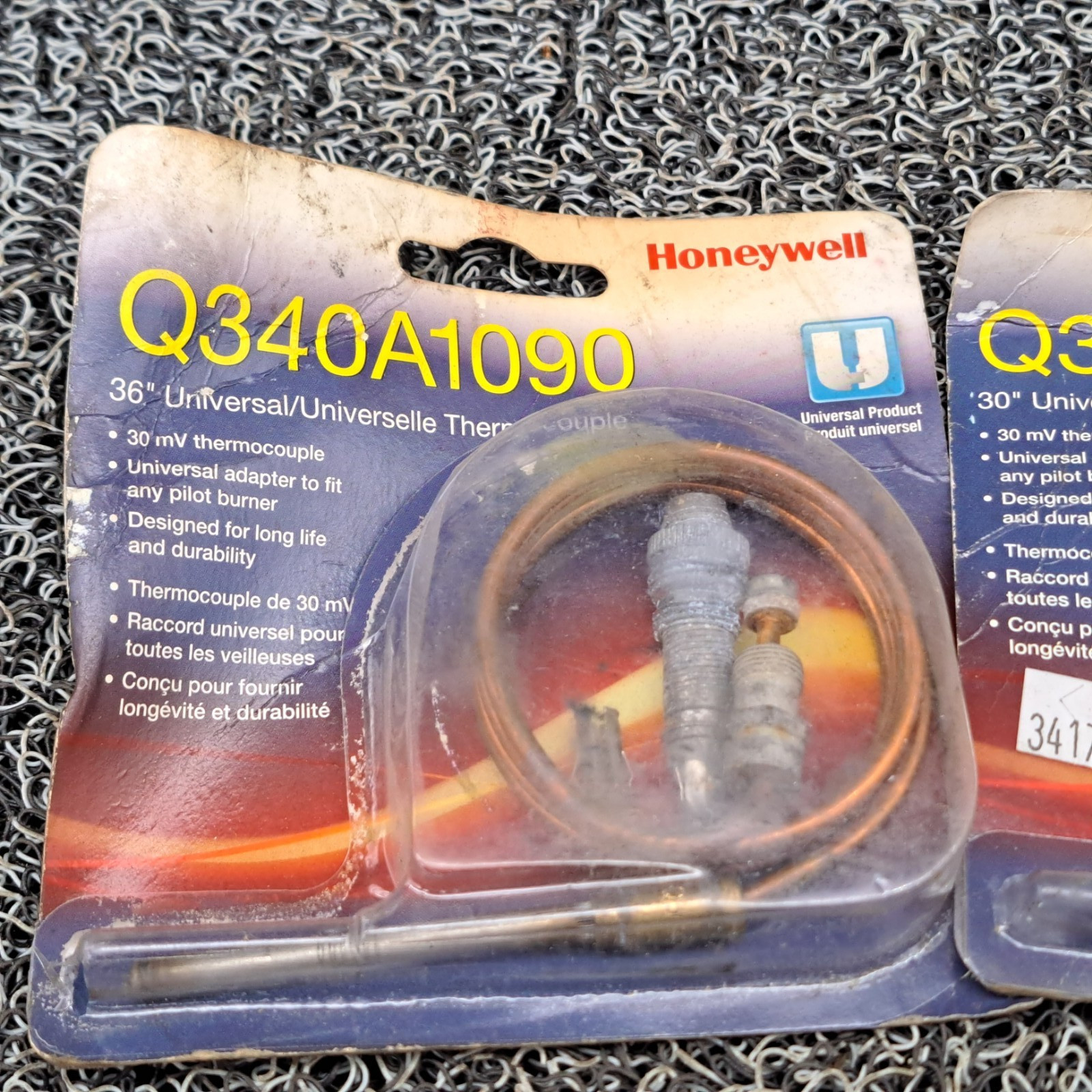Honeywell Q340A1090 / Q340A1082 / 30″ & 36″ Universal Thermocouples. Corrosion