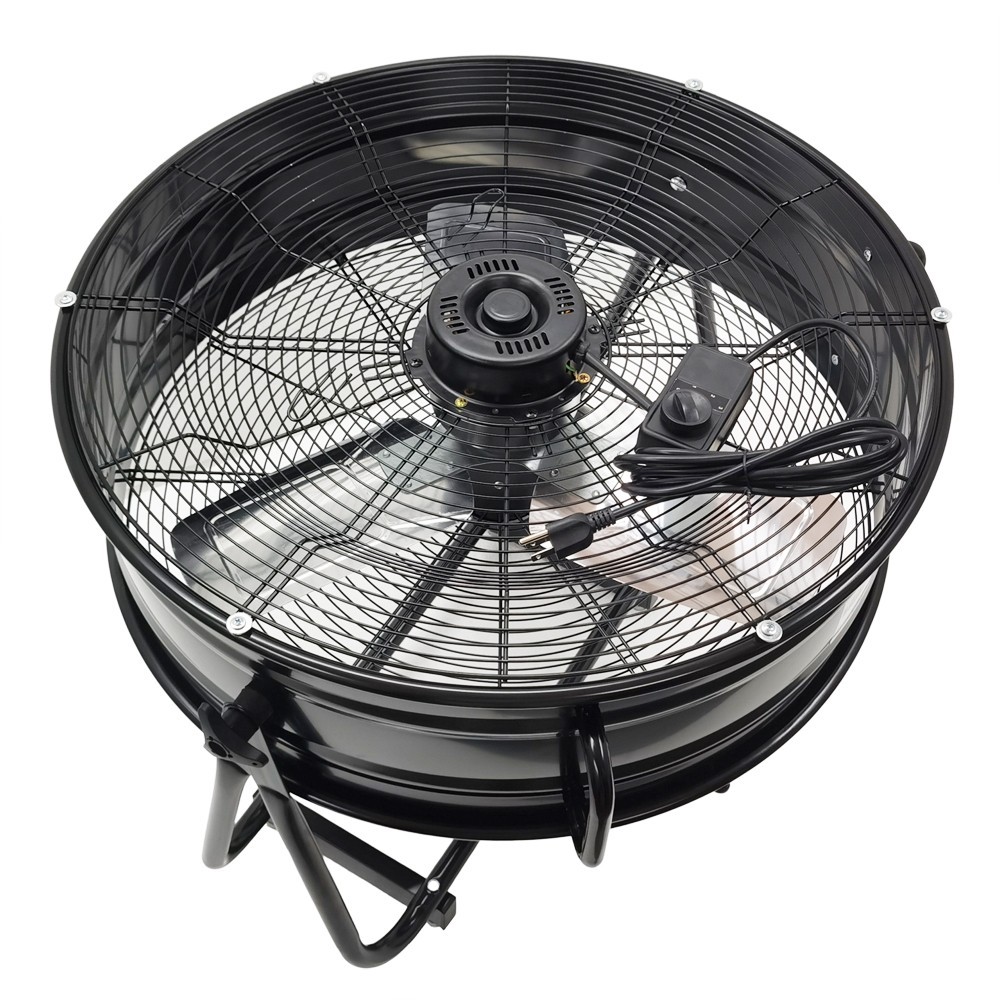 24 Inch Industrial Blower Exhaust Fan 360° Rotaty Two Levels to Adjust the Blowe