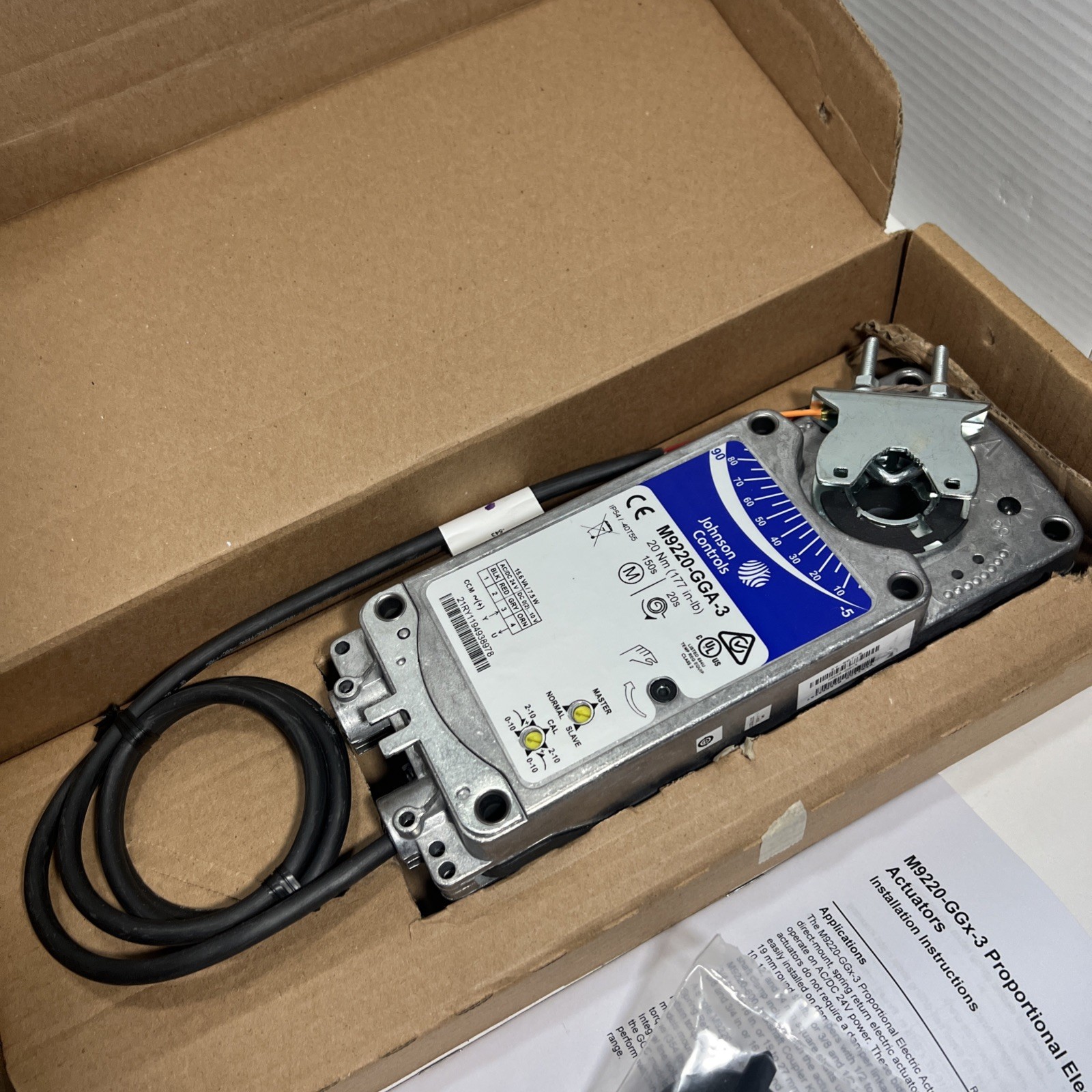 Johnson Controls M9220-GGA-3 Rotary Actuator Brand New In Open Box See Pictures