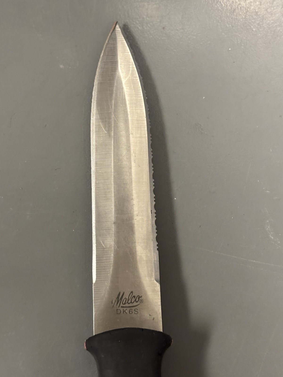 Malco Stainless Steel Duct Knife w/ Sheath