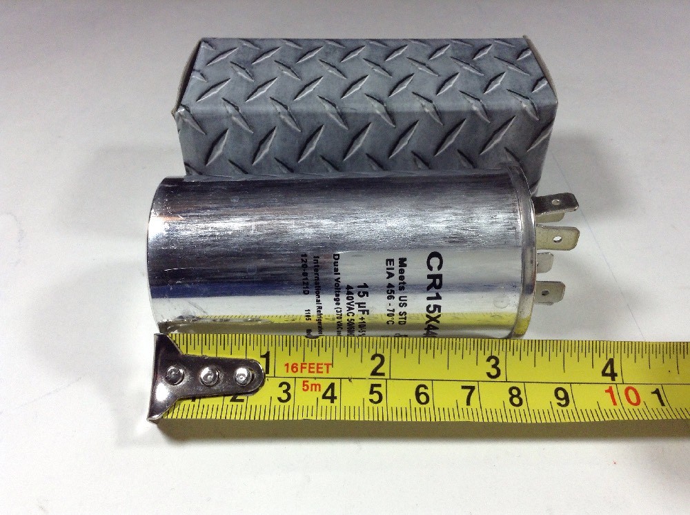 15/440 Capacitor HEAVY-DUTY NEW Round Run Cap for HVAC, Pool Pumps, Motors, etc