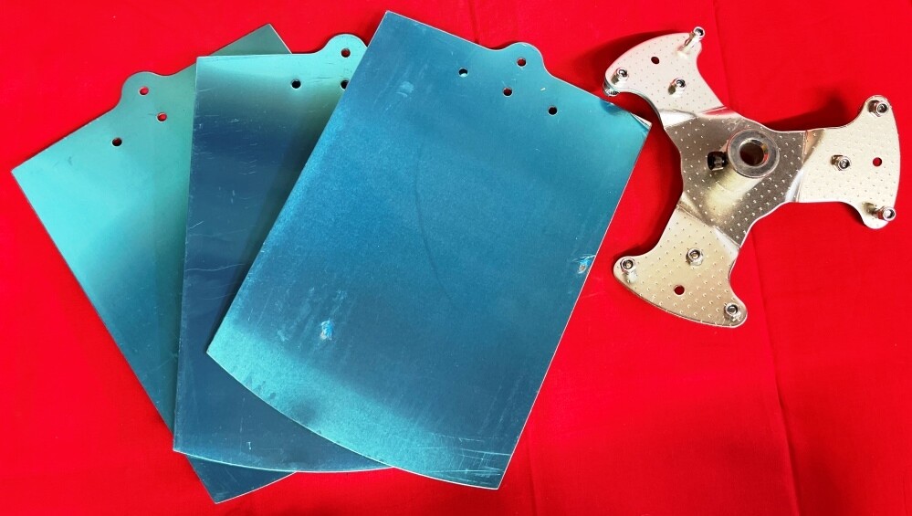 PRO-SOURCE COMMERCIAL REPLACEMENT FAN BLADE, CED4326, 12MM BORE, 165MM WIDTH