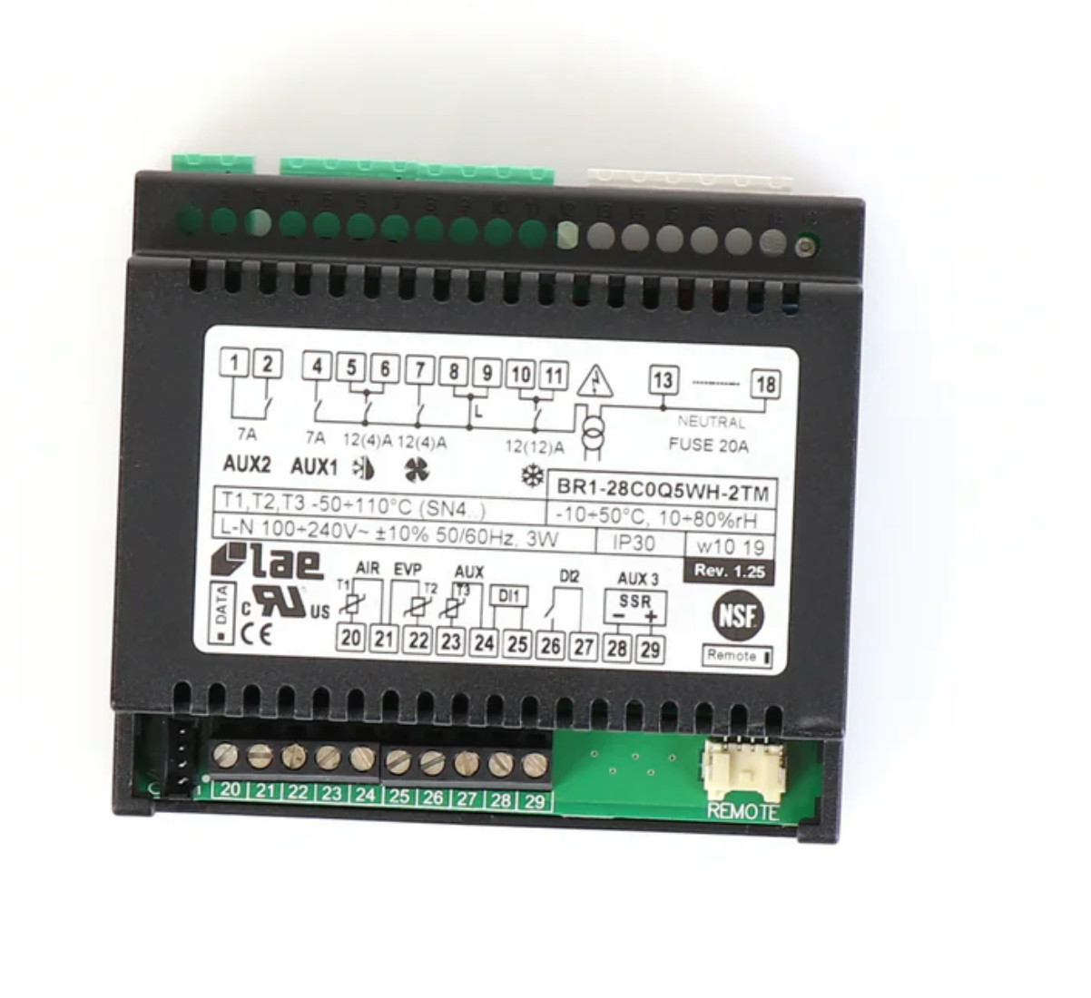 True 200983 OEM Temperature Control, LAE BR1-28COQ5WH 2TM