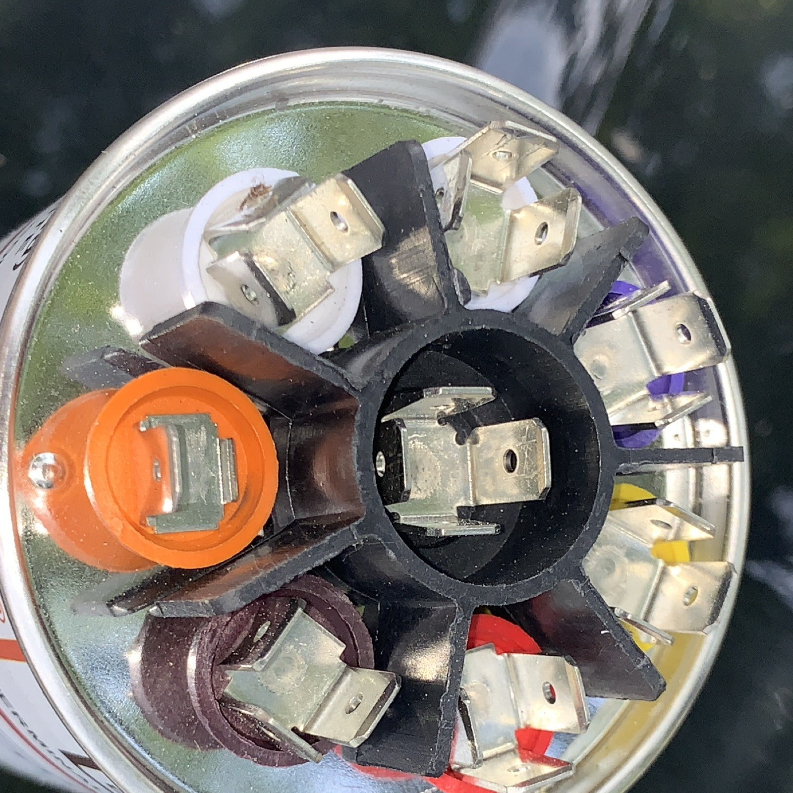 AMRAD Turbo 200X Motor Run Capacitor 5-97.5 MFD 440/370 VAC Universal