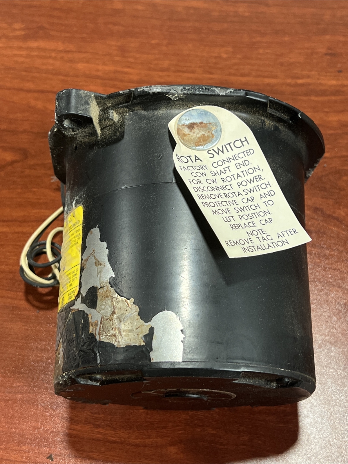 UNUSED Sid Harvey SF-4 DUAL HORSEPOWER Oil Burner MOTOR A39-2/4A (1/8 – 1/6 HP)