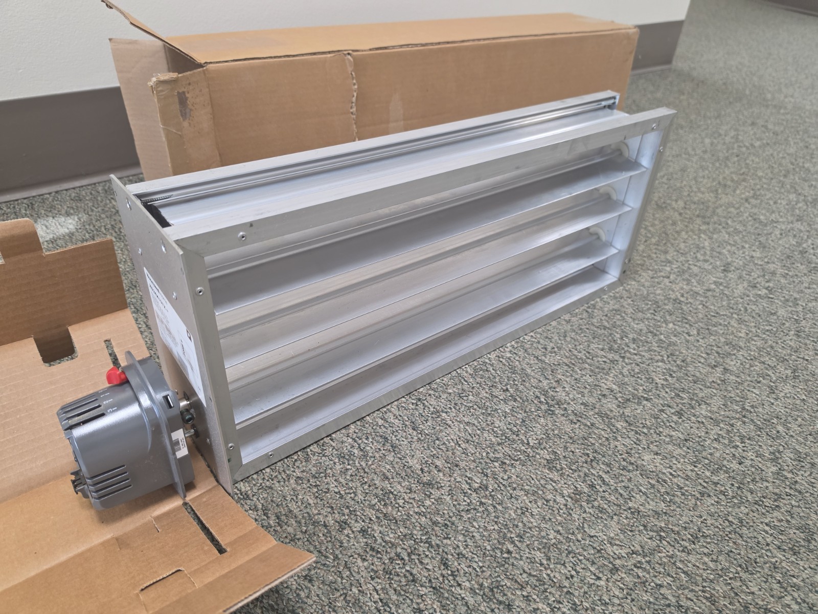 Honeywell TrueZONE ZD24x10TZ 24in x 10in Parallel Blade Zone Damper