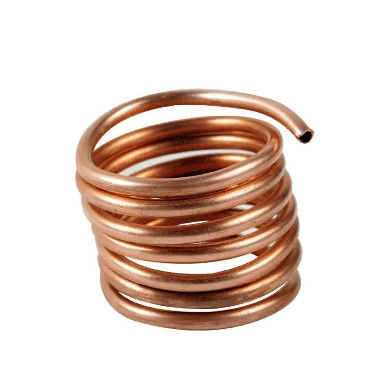 1M Soft Copper Tube Coil 2-12mm OD T2 Pipe Air Conditioning Refrigeration Tubing