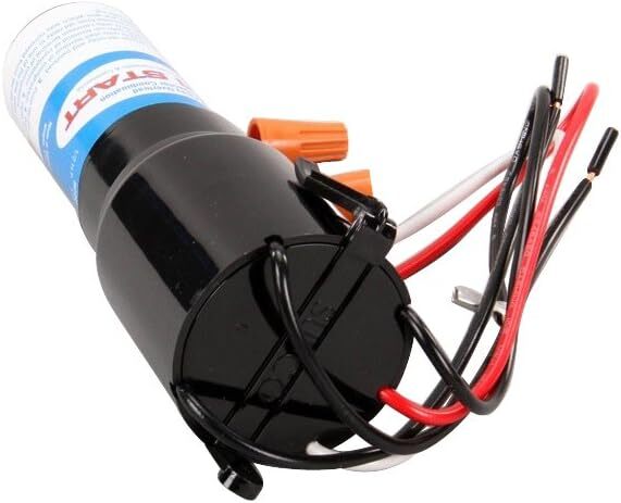 2Pcs RCO210 3 in 1 Relay Hard Start Capacitor Kits Refrigerator 1/2 HP 115VAC