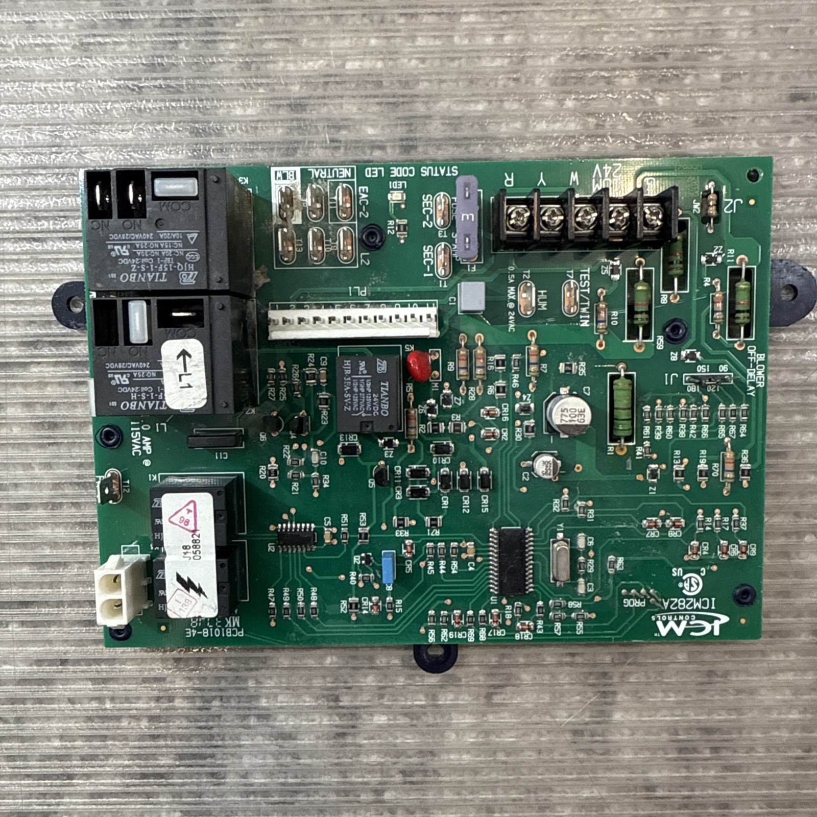ICM Furnace Control Board – Green (ICM282A)