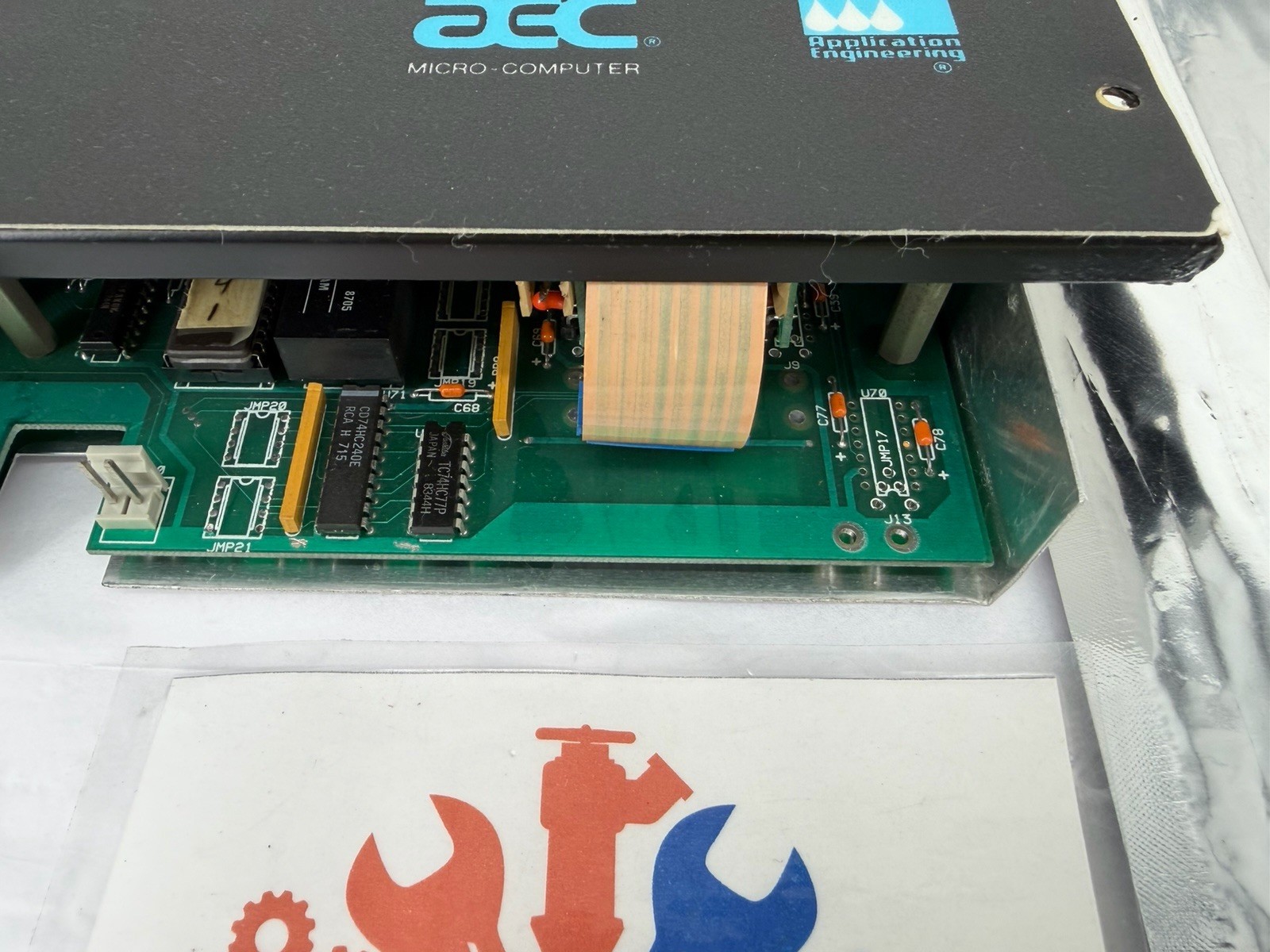 AEC 530445 Chiller Control Board, Micro-Computer, RS232, MPXT Board Rev. C