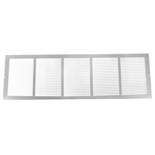 30″ X 8″ Return Air Grille Baseboard HVAC Vent Duct Cover Diffuser, White BRG308