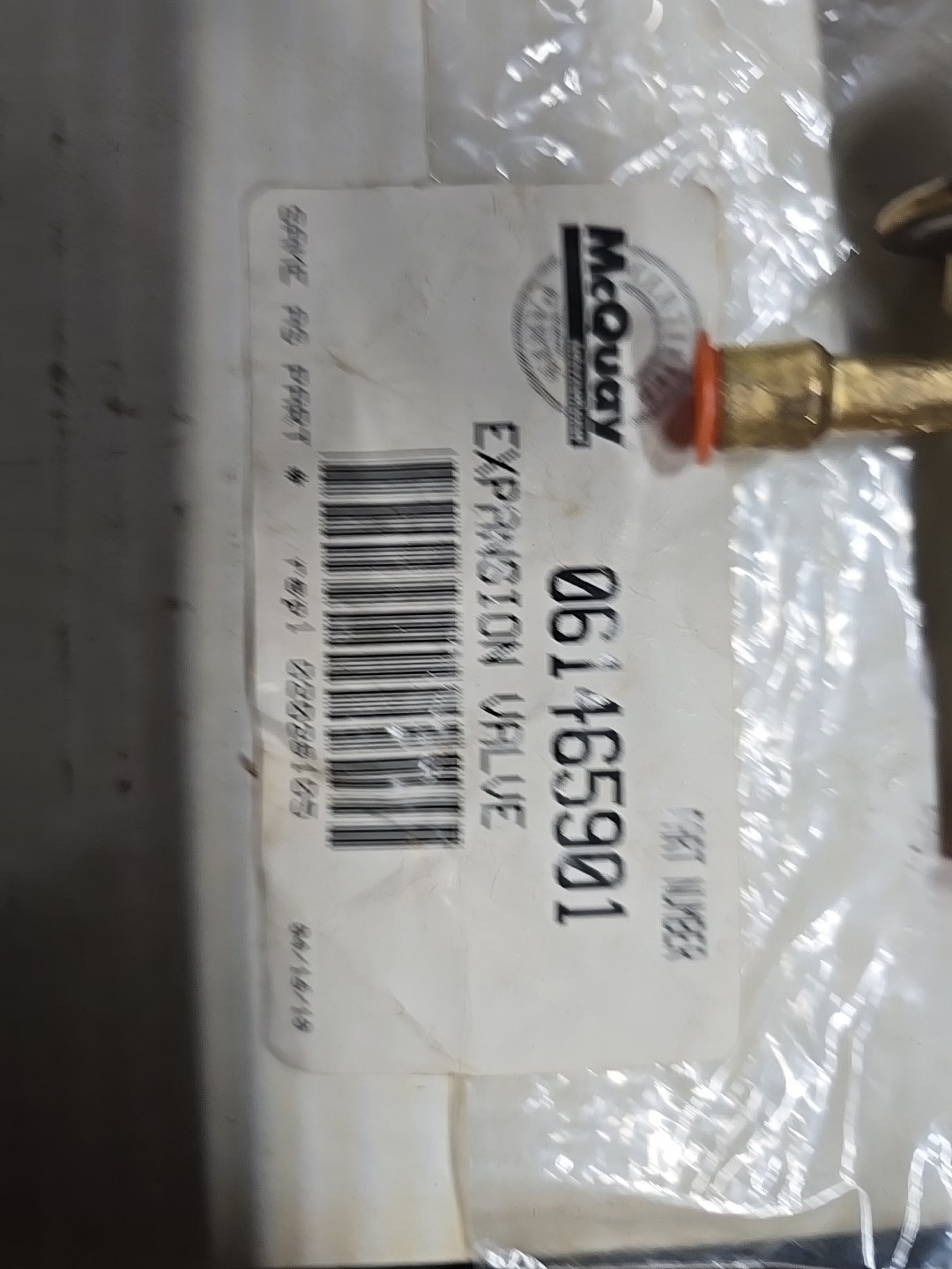 McQuay – 061465901 Expansion Valve OEM R22 – 1/4″ x 3/8″ ODF (NIB)