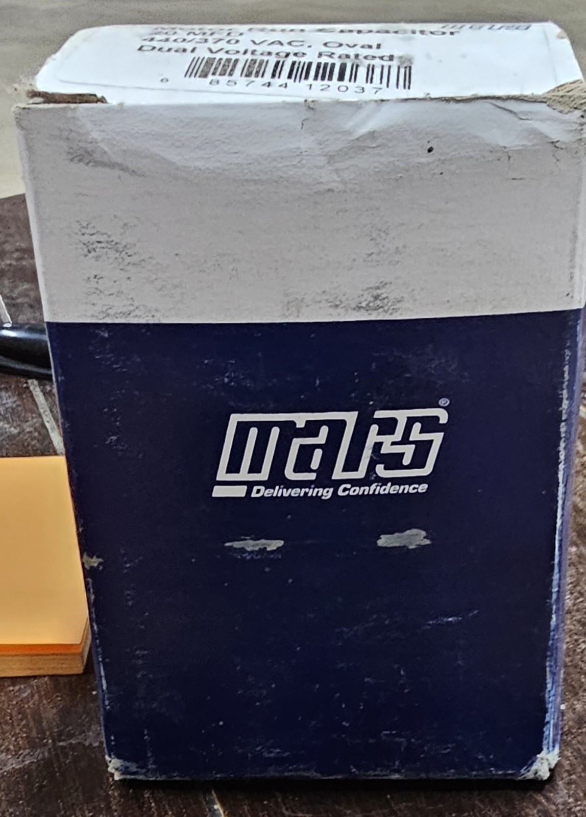 Mars 12037 Motor Run Capacitor 20 MFD 440/370 VAC Dual Voltage
