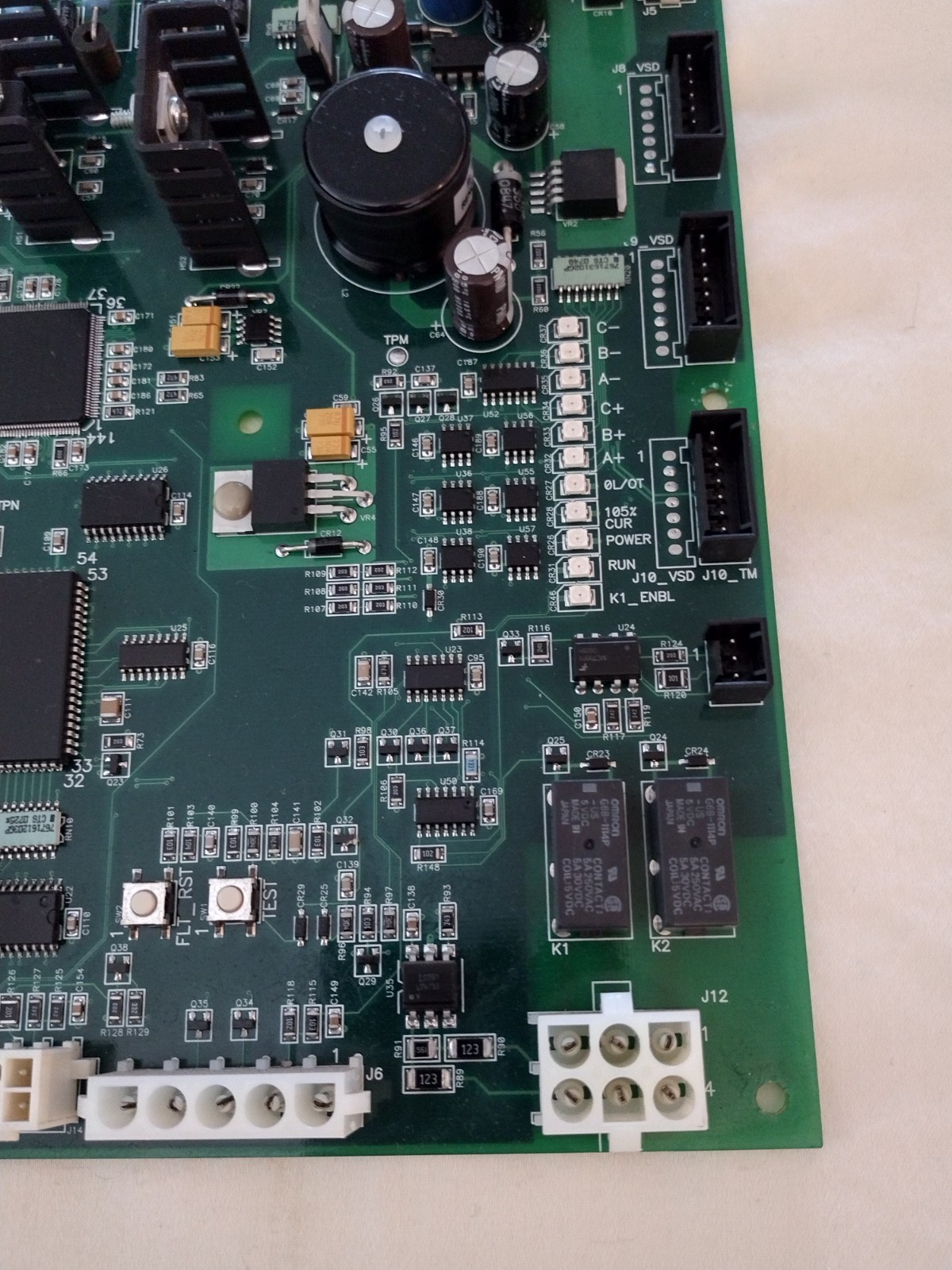 York Chiller Logic Board 031-02506-001 Rev B