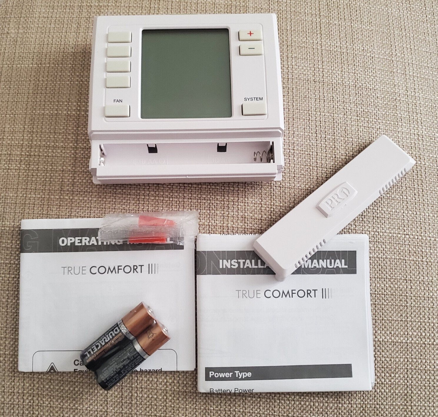 PRO1 IAQ T755H Universal Thermostat 5/1/1 Day Programmable 3 H/ 2 C. Brand New!