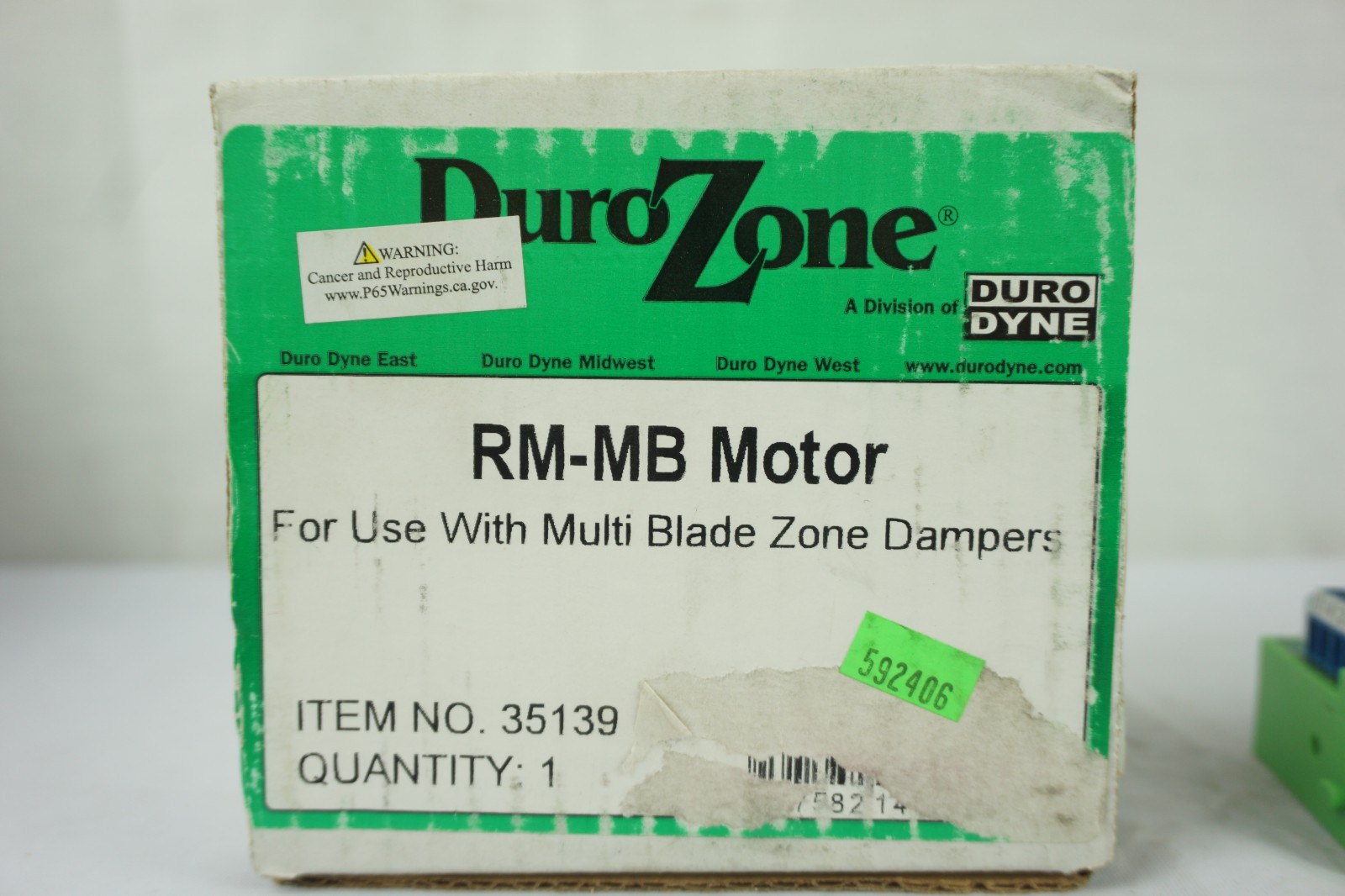 DuroZone RM-MB Replacement Damper Motor # 35139 for rectangular HVAC dampers NEW