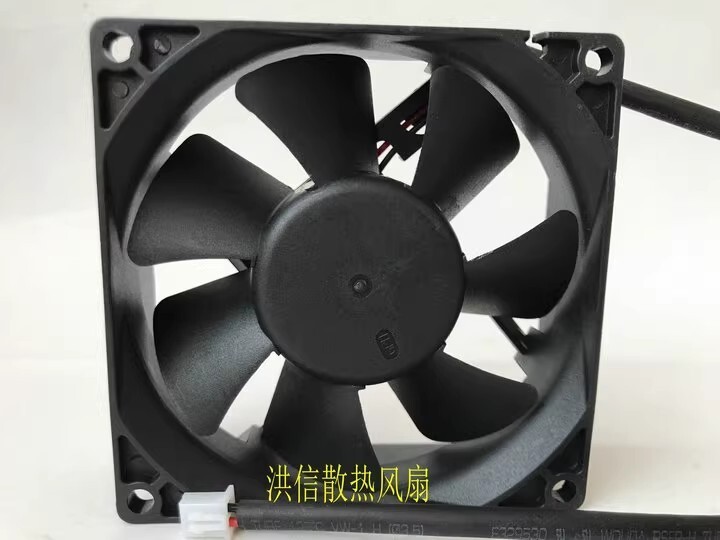 YaLnFAN D80SH-12 8025 DC12V 0.18A 8CM 2-pin silent cooling fan