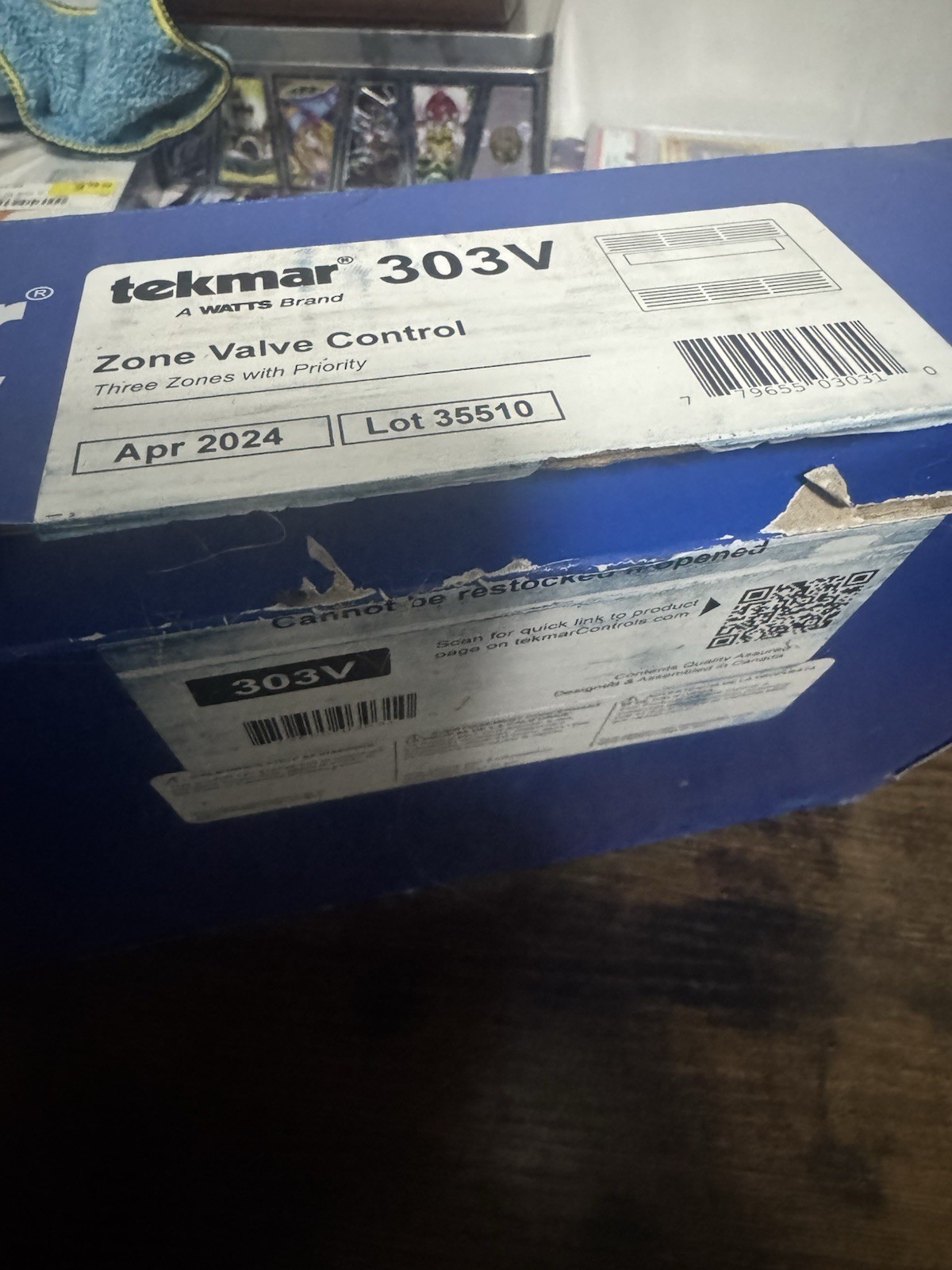 tekmar 303V Zone Valve Control Three Zones with Priority Plastic 2024