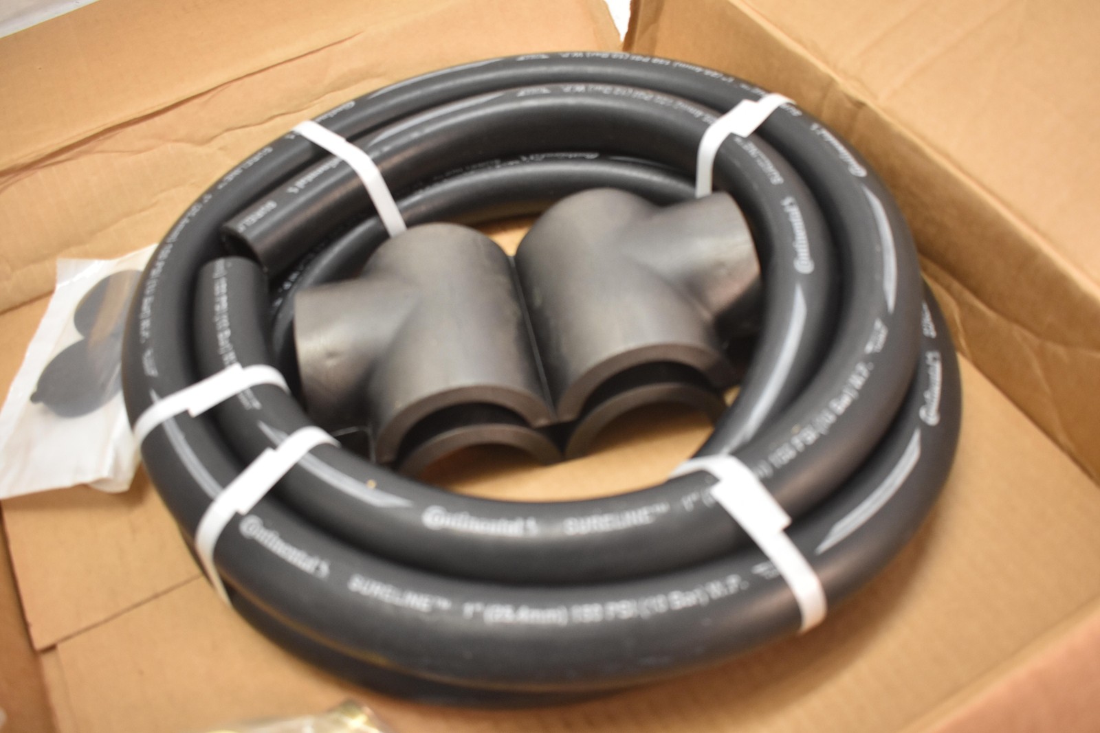 Geo-Flo GHK-1L Hose Kit 1101 Heat Pump HVAC 1 In FPT Connections Black Brass
