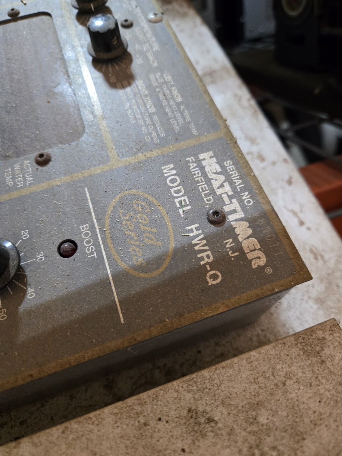 HEAT TIMER HWR GOLD / Hot Water Reset Control