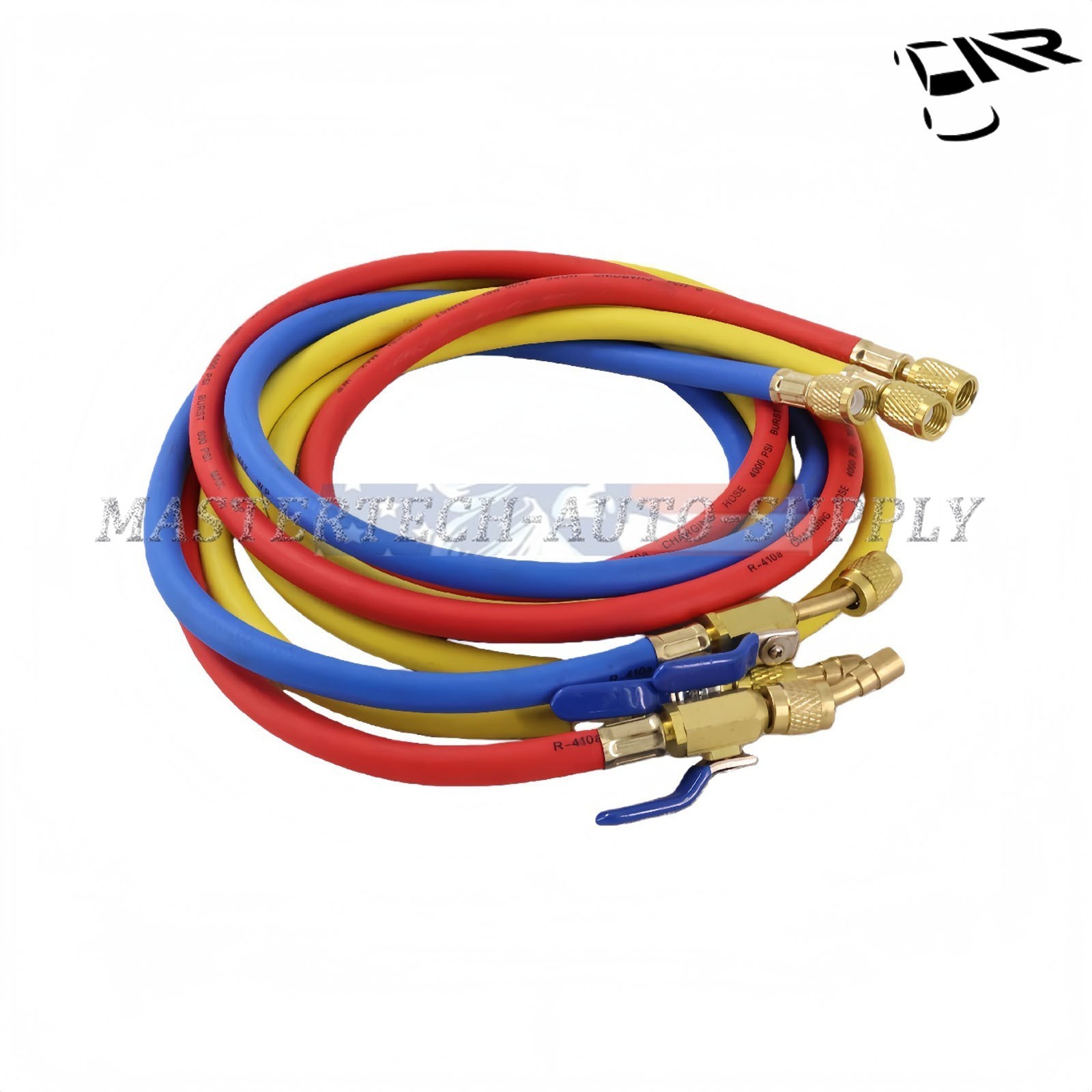 NEW 3Pack 29986 Plus II 1/4″ Hose with Compact Ball Valve 72″ for R-410A Refrige