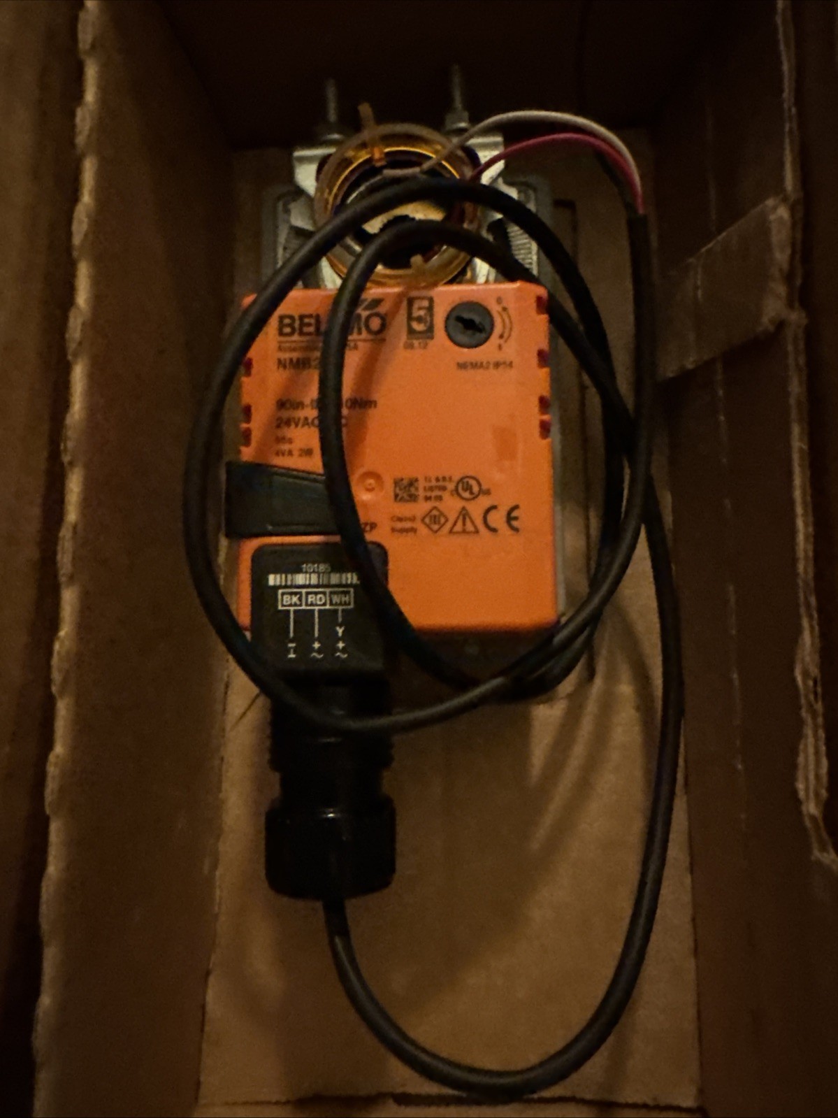 2x Belimo Direct Coupled Damper Actuator NMB24-3 Open Boxes As Shown See PICS!