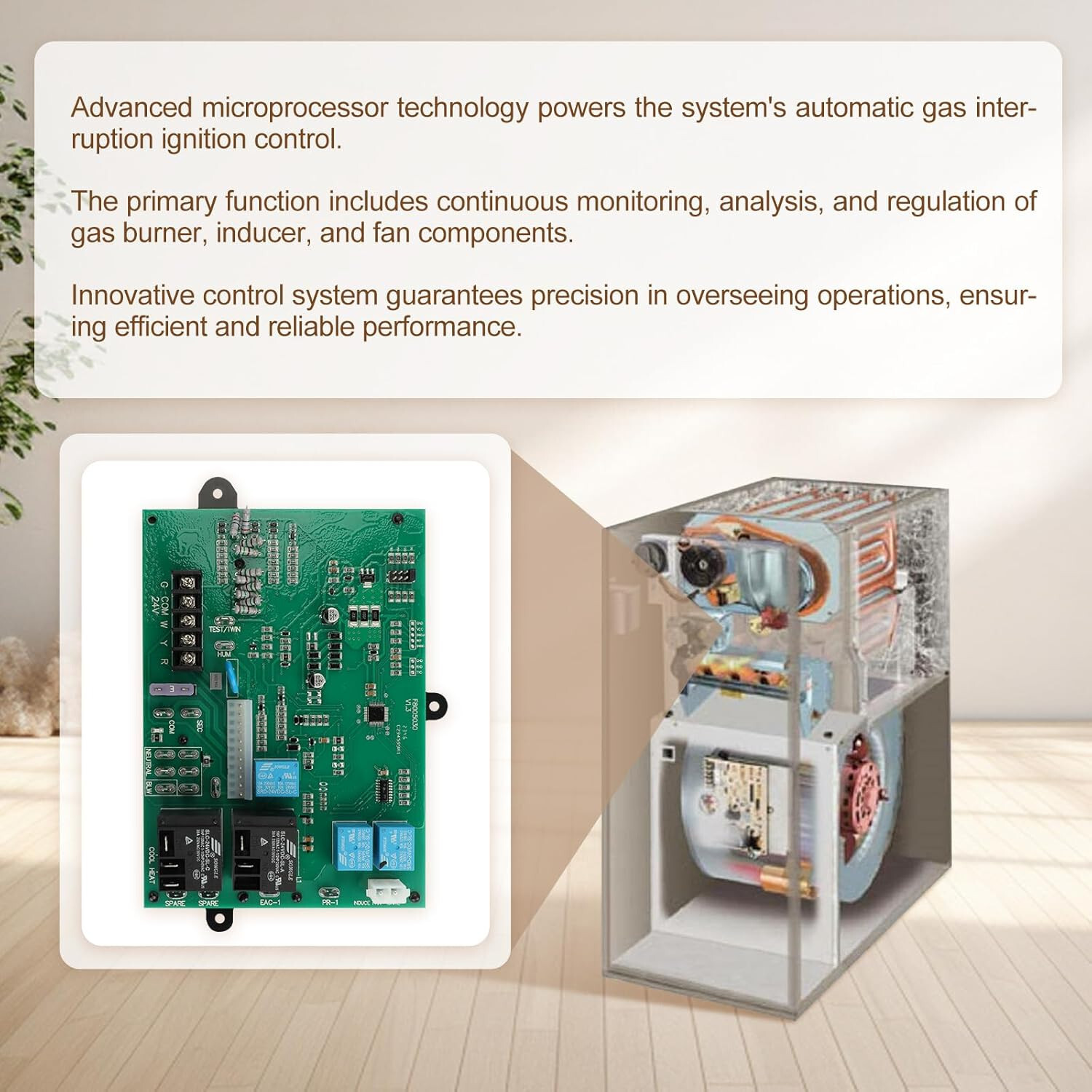 ICM Furnace Control Board – Green (ICM282A)