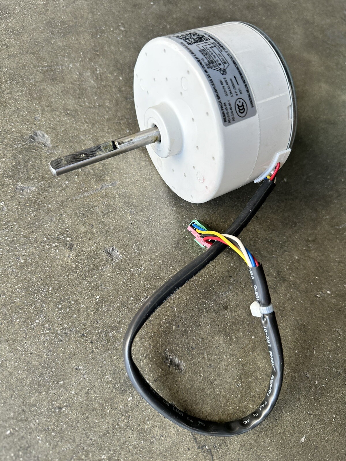 Mini Split Air conditioner DC indoor unit Fan motor 45W Replacement RD-310-45-8K