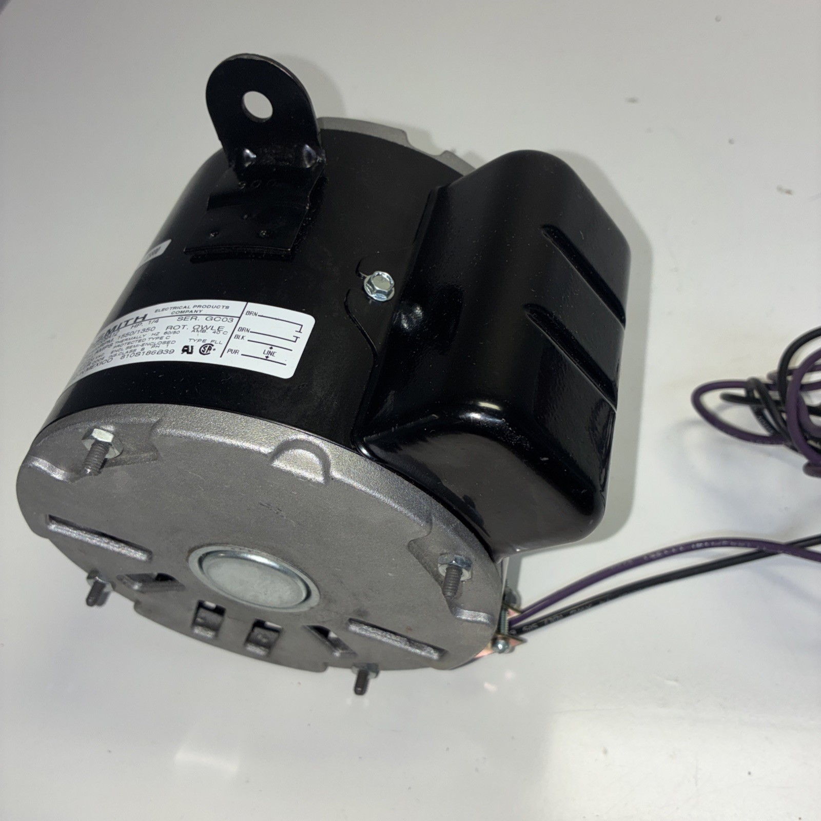 Sullair 02250061-919 Motor Condenser Fan AO Smith F48B09A12 1/4HP 460V Open Box