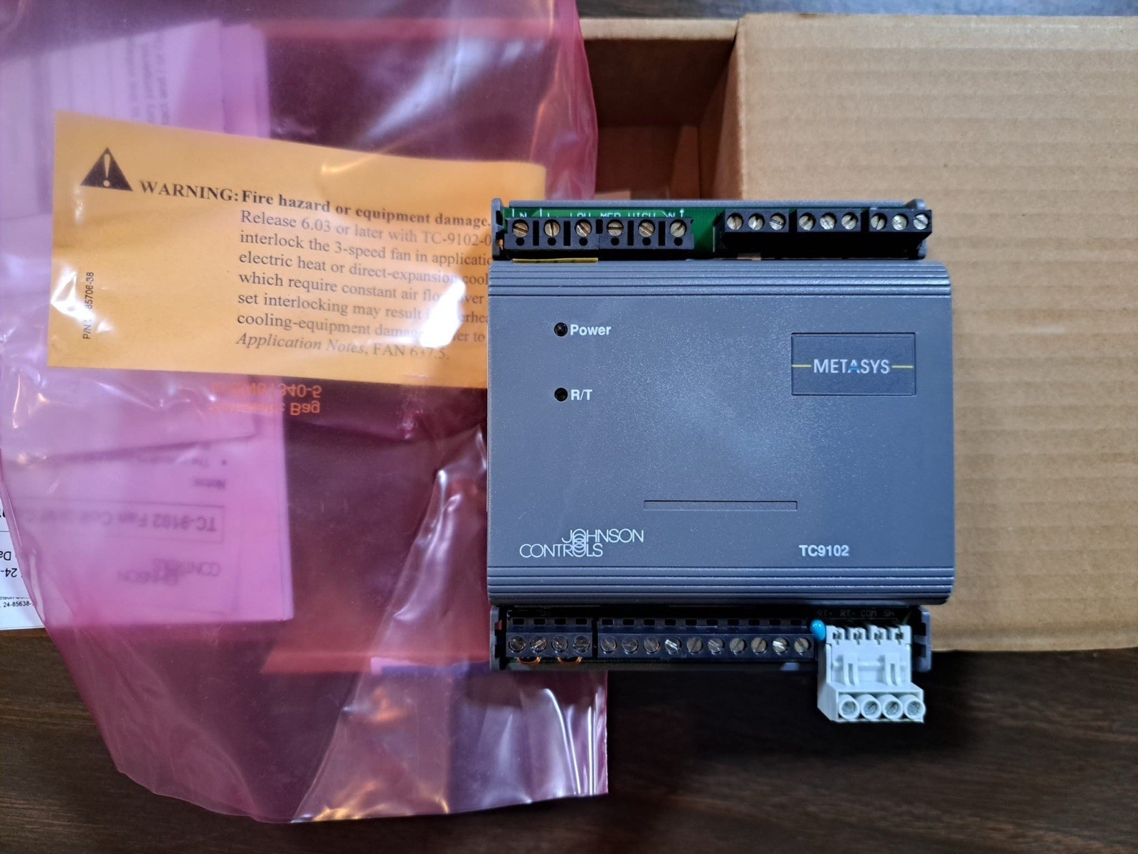 New Johnson Controls Controller TC-9102-0332 27-85057-21 Vers.4 Italy NextDayAir