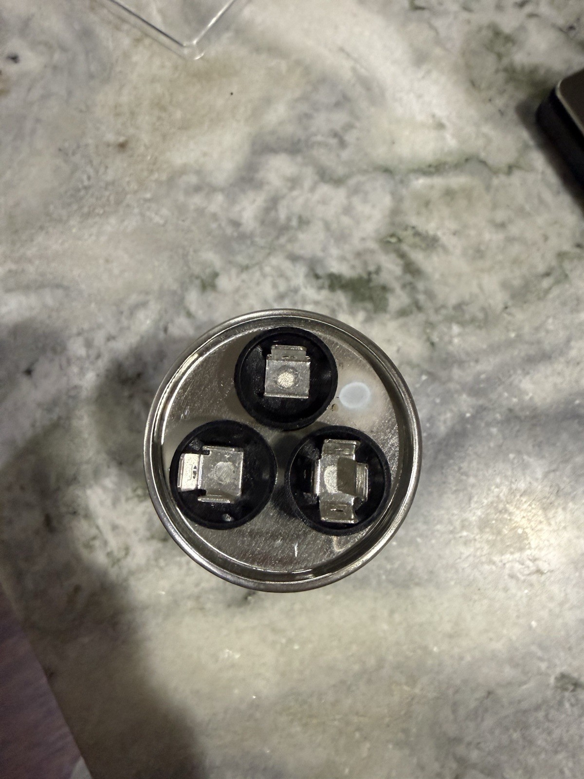 Capcom Dual Run HVAC Capacitor 35/5 uF 370VAC 97F9834 C3355R 50/60Hz