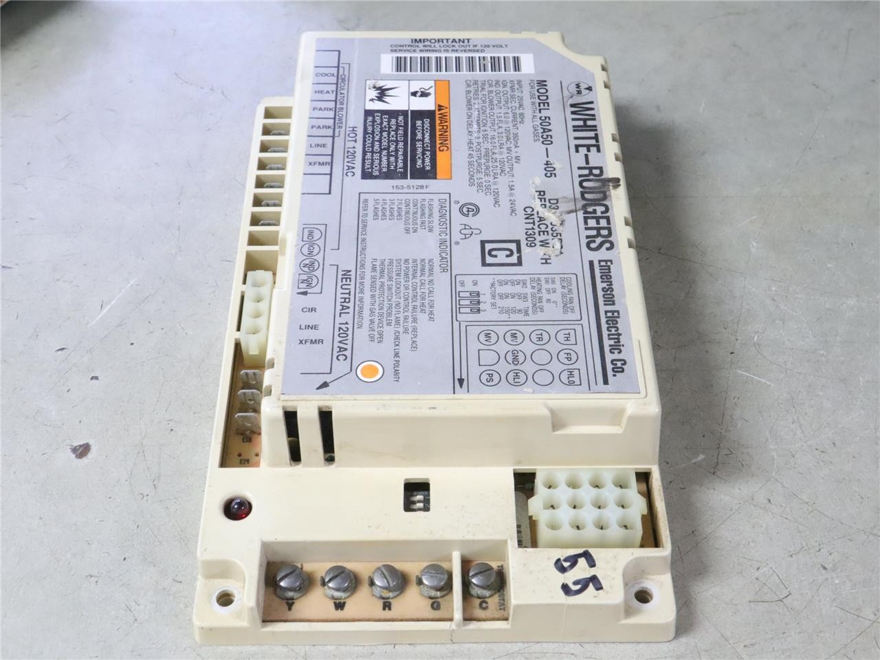 White Rodgers 50A50-405 Control Board Universal Ignition Module D340035P01 #55