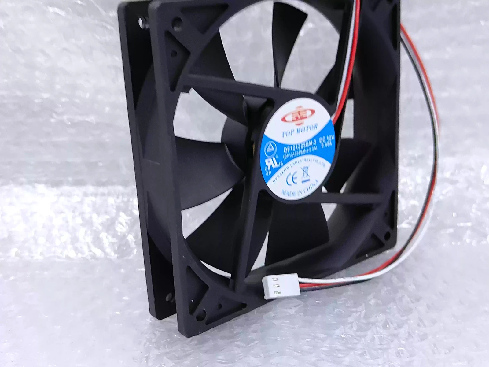 1PCS TOP MOTOR DF121225BM-3 120x120x25mm DC12V 0.45A 3-Pin Cooling Fan