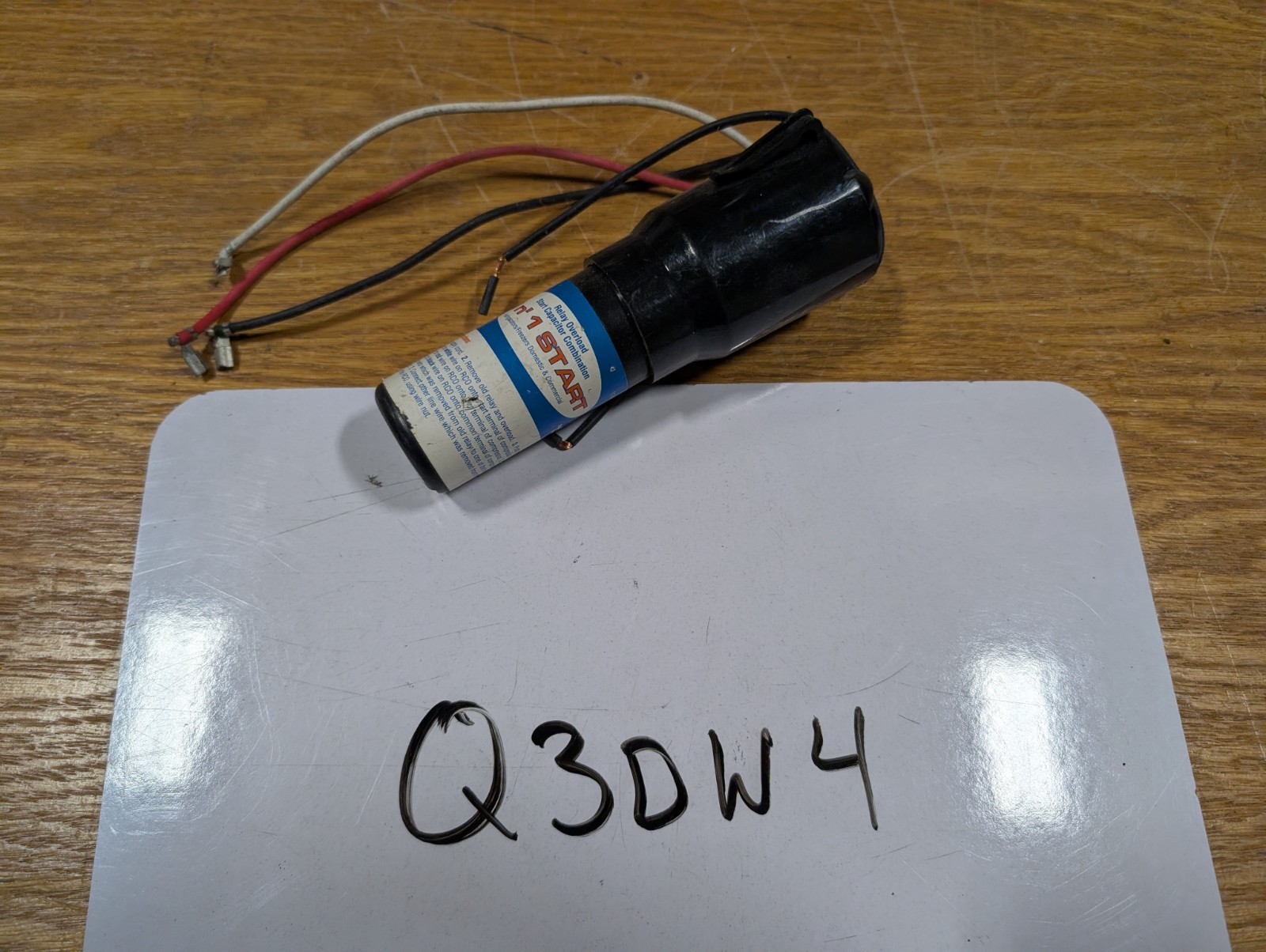RC0210 3 in 1 Relay Hard Start Capacitor For 1/2 HP 115V (Q3DW4,+)