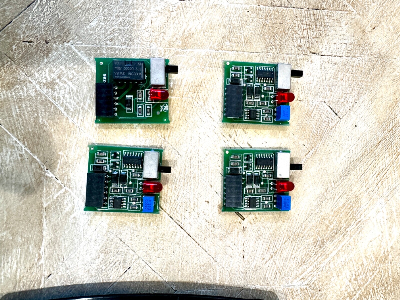 KMC Controls BAC-5802 BACnet Controllers with (3) HPO-6702 HOA Cards Included.