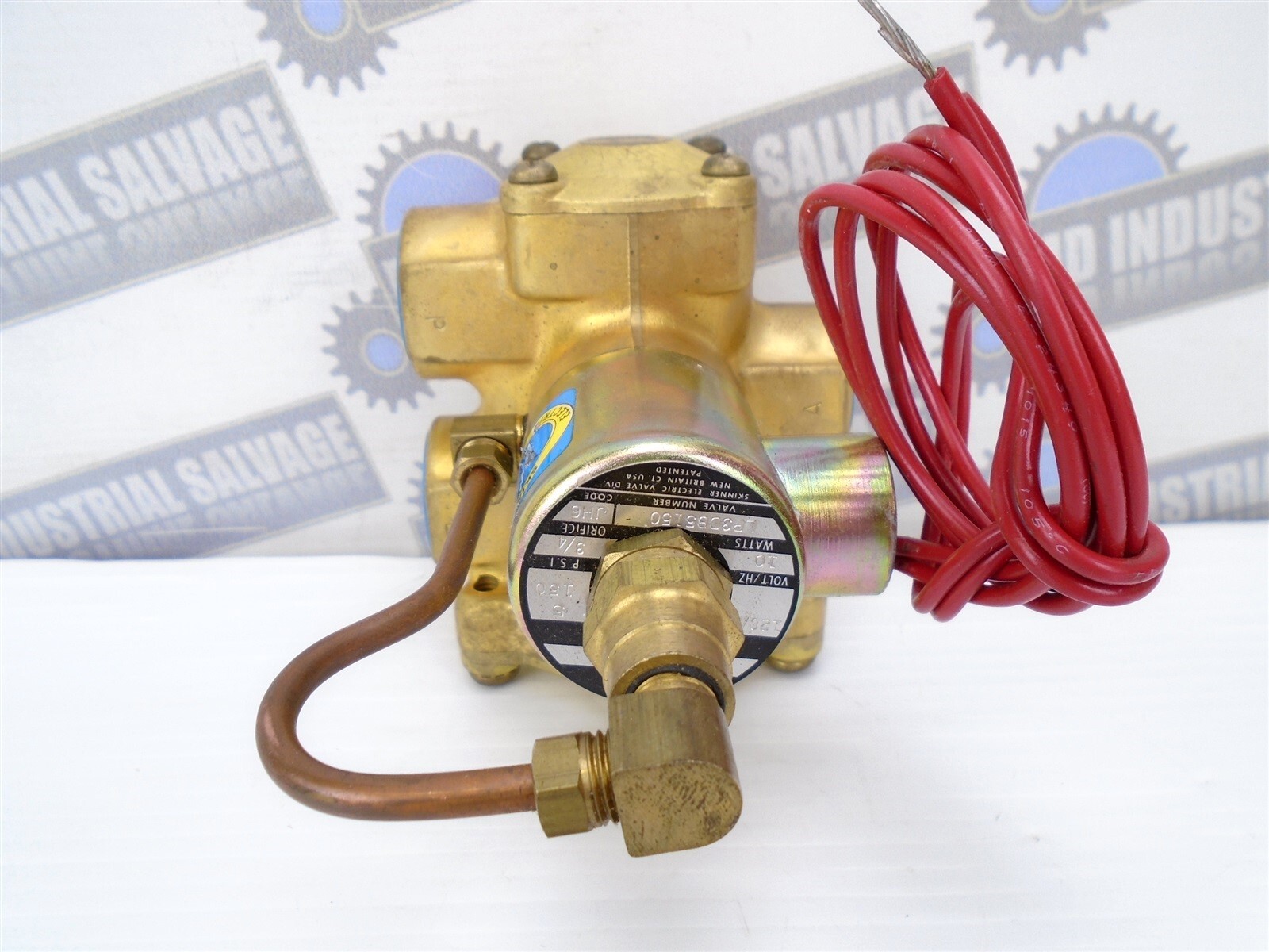 SKINNER ELECTRIC VALVE – LP3DB5150 -JH6 – 3/4″ Solenoid Valve – 120V, 5-150 PSI