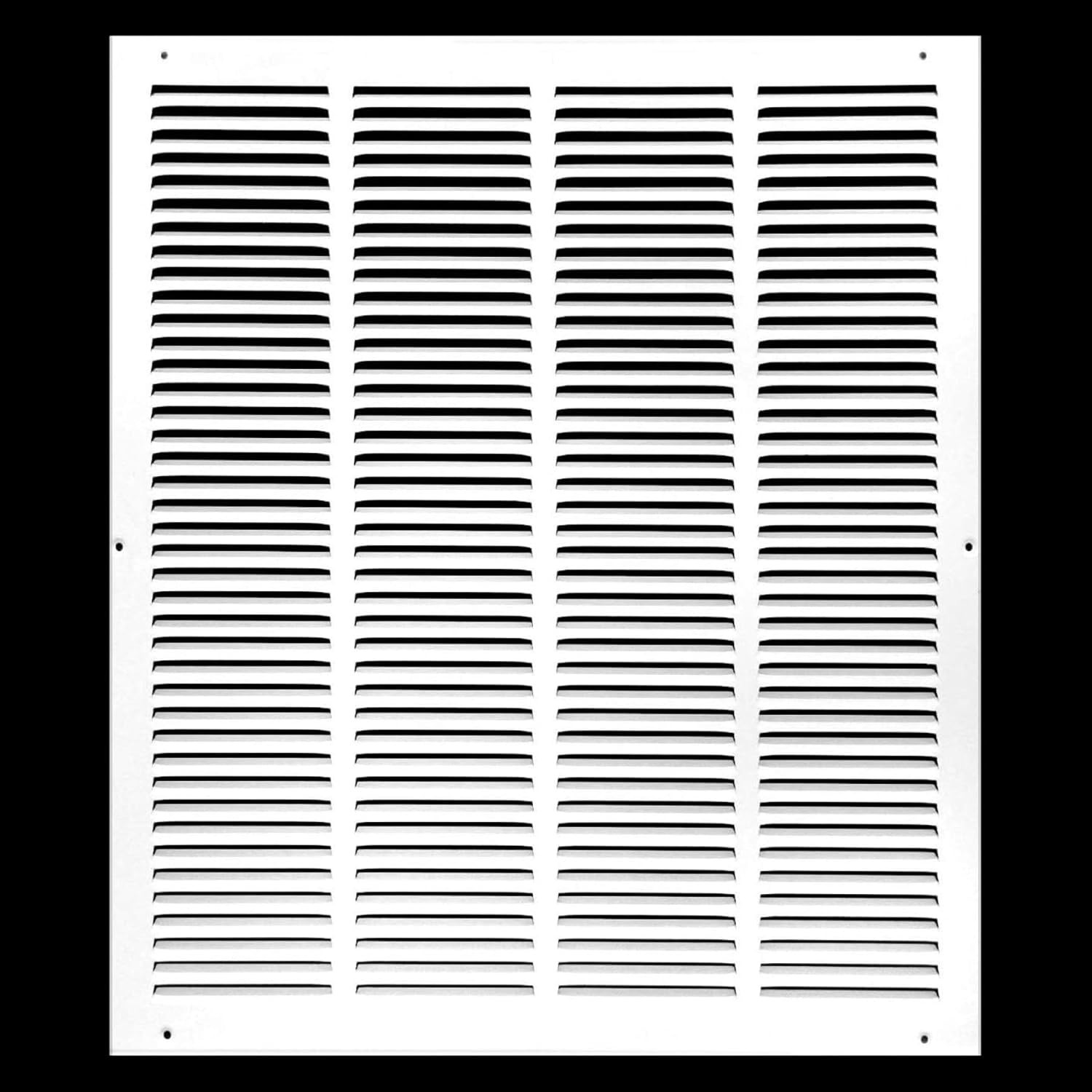 HVAC Premium 16” x 20” [Duct Opening] Flat Stamped Steel Return Air Grille