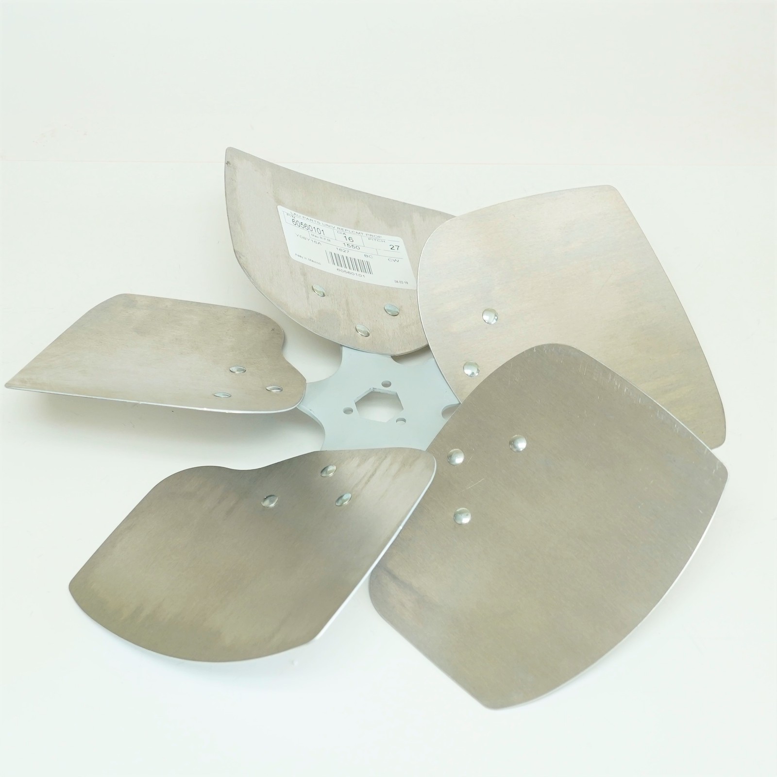 Lau 60560101 16″ Fan Blade CW Rotation 27 Degree Pitch 5 Blades