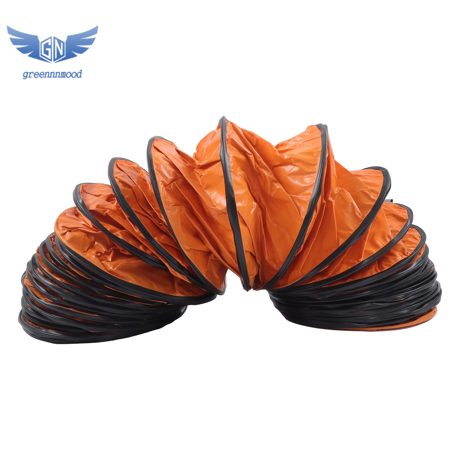 Ducting Hose, 25ft PVC Flexible HVAC Duct Hosing for 10″ Blower Exhaust Fan
