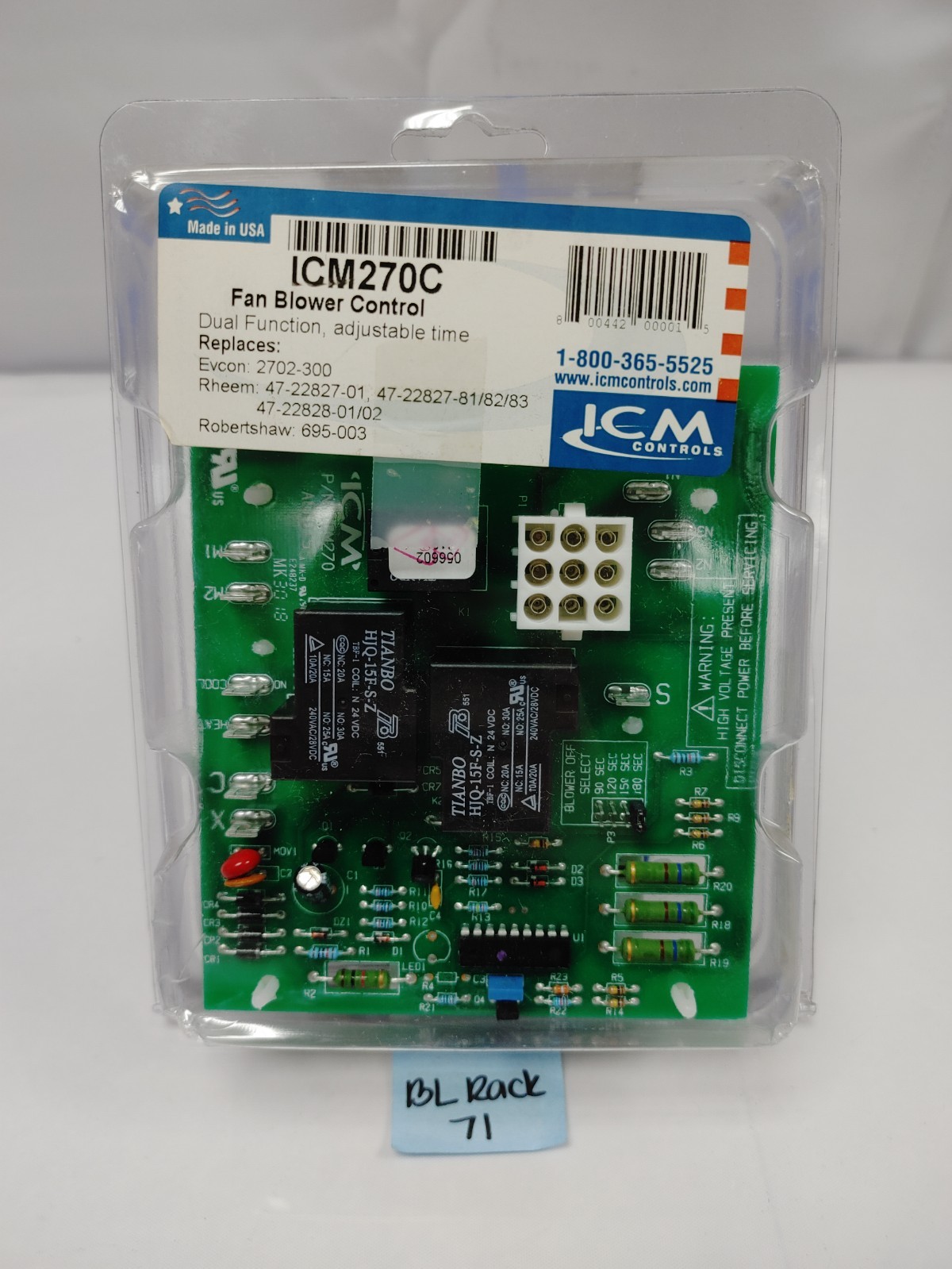 ICM 270C Fan Blower Control