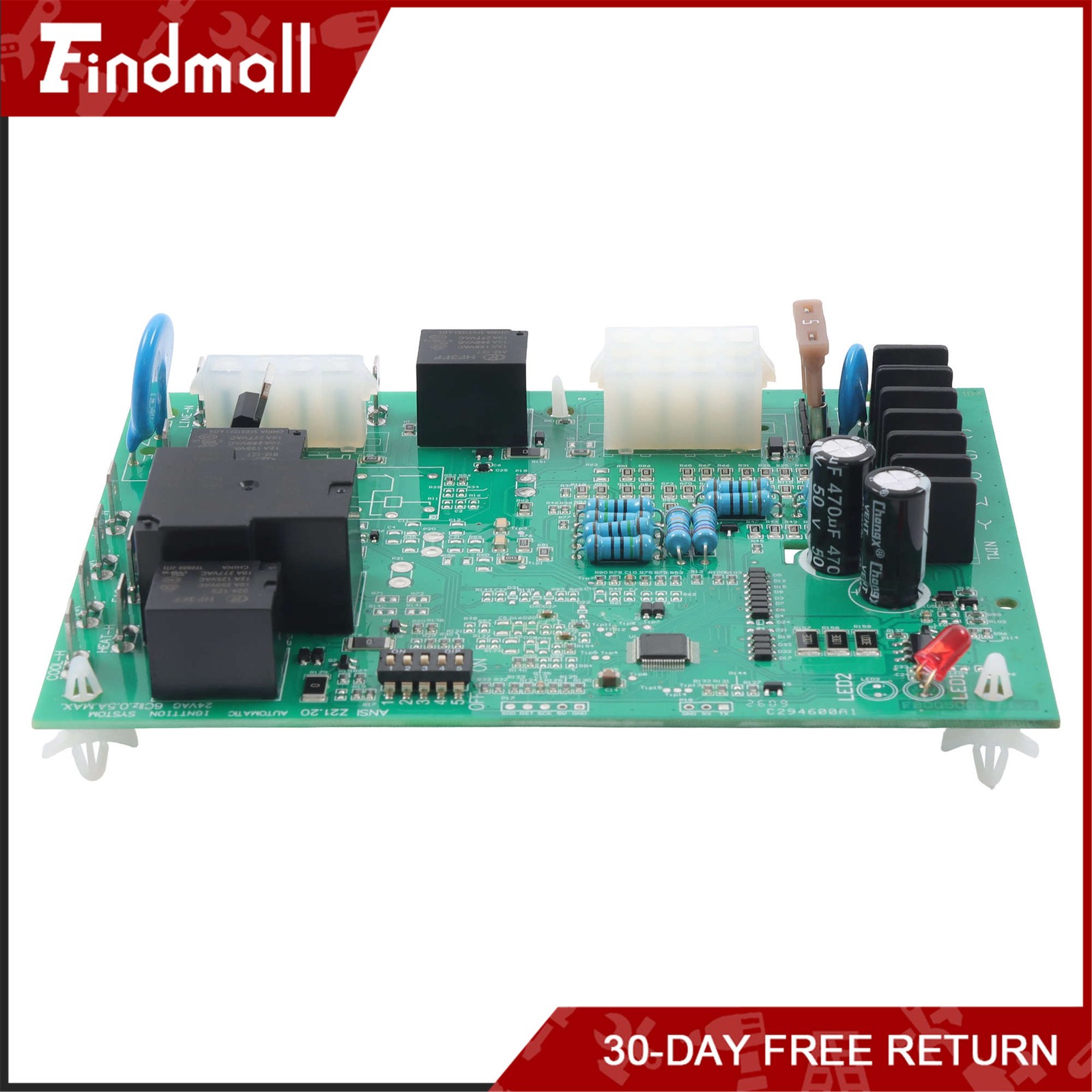 Findmall Gas Furnace Control Board 50A65476 50A65-5165 D341396P05 CNT05165