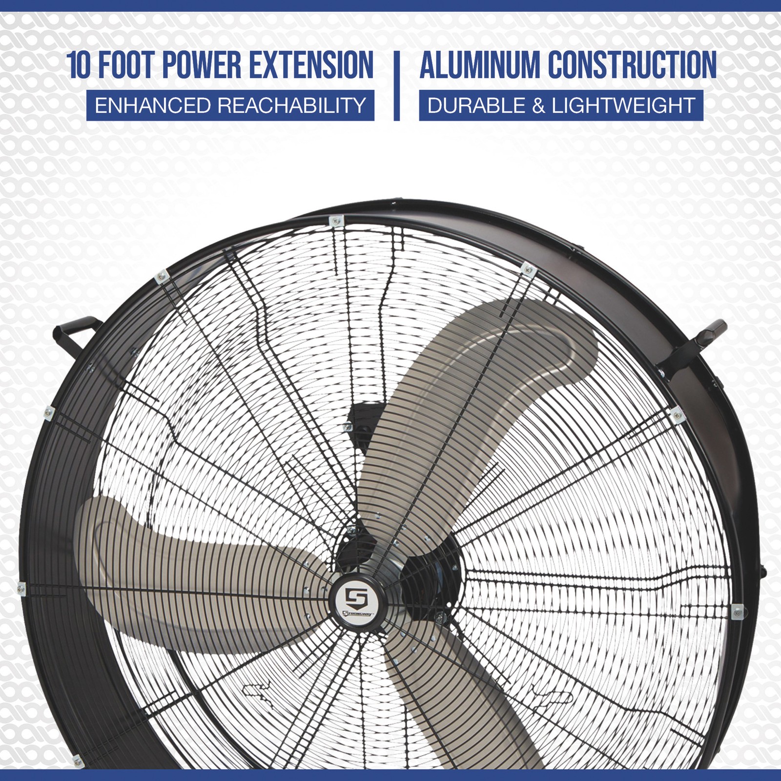 Strongway 36in. Direct Drive Drum Fan, 11,950 CFM, 1/3 HP